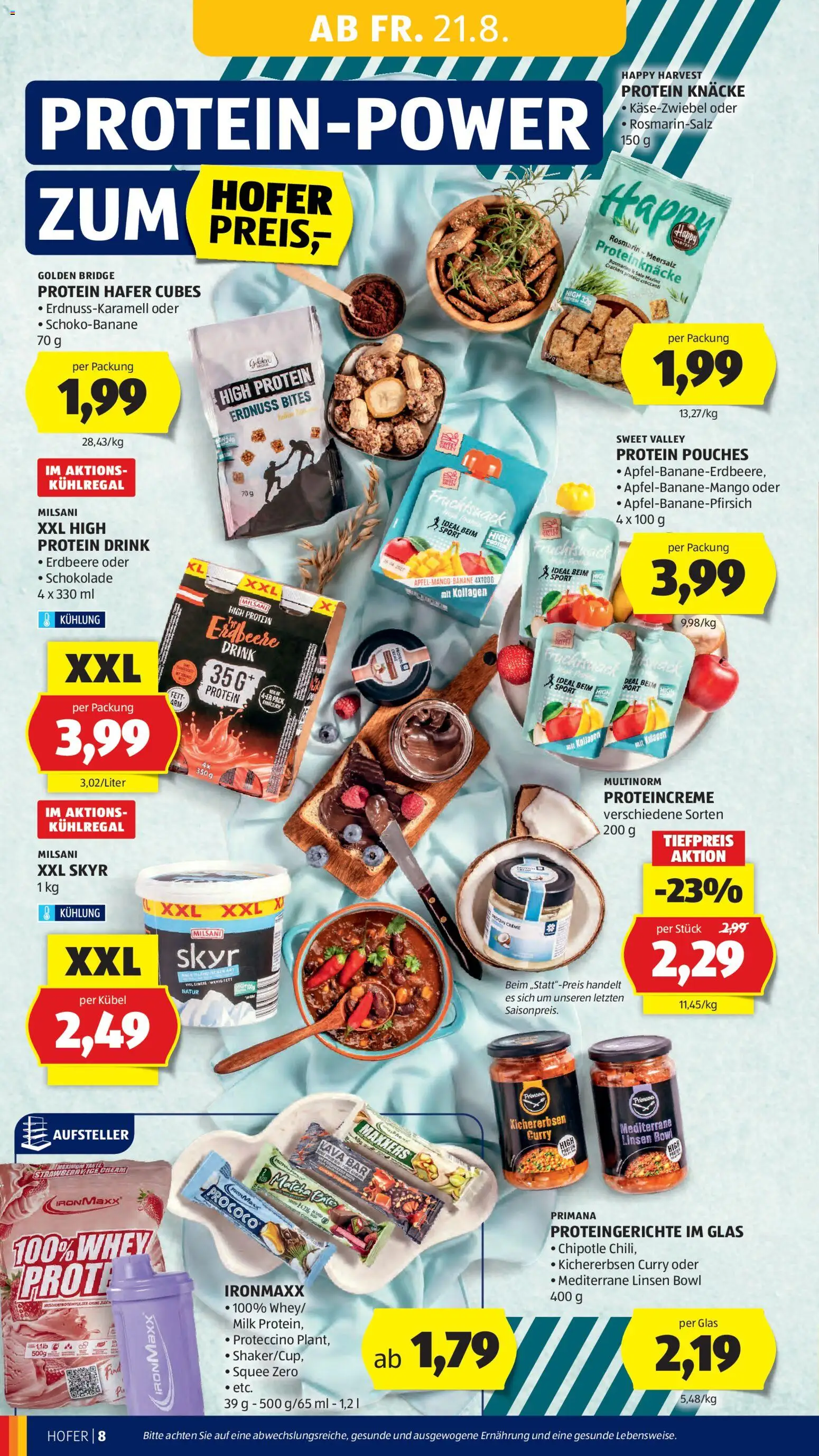 Hofer Flugblatt gültig ab 21.08.2026 | Seite: 18