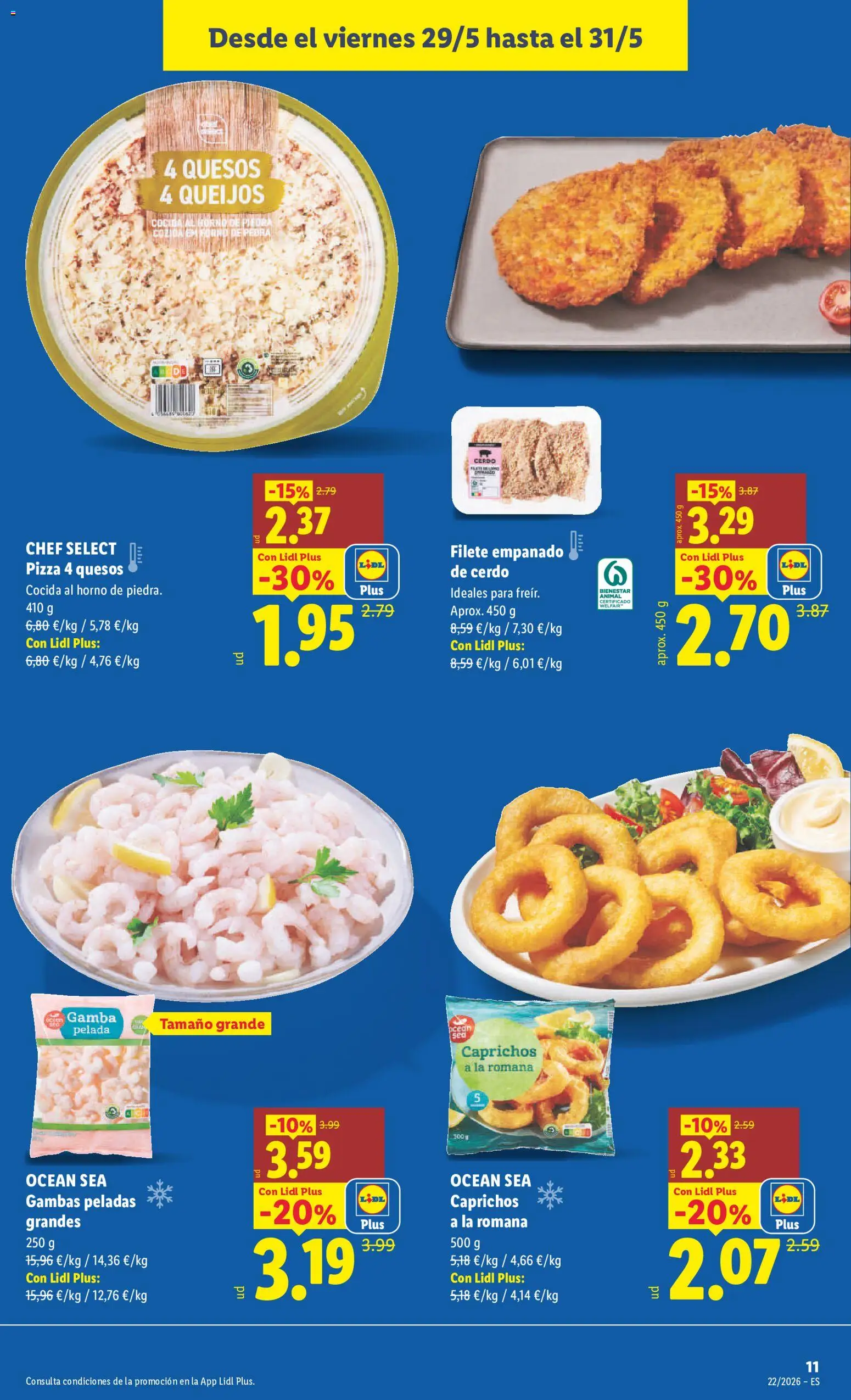 Lidl folleto │ válido desde el 25.05.2026 | Página: 17 | Productos: Cerdo, Horno, Filete, Gamba