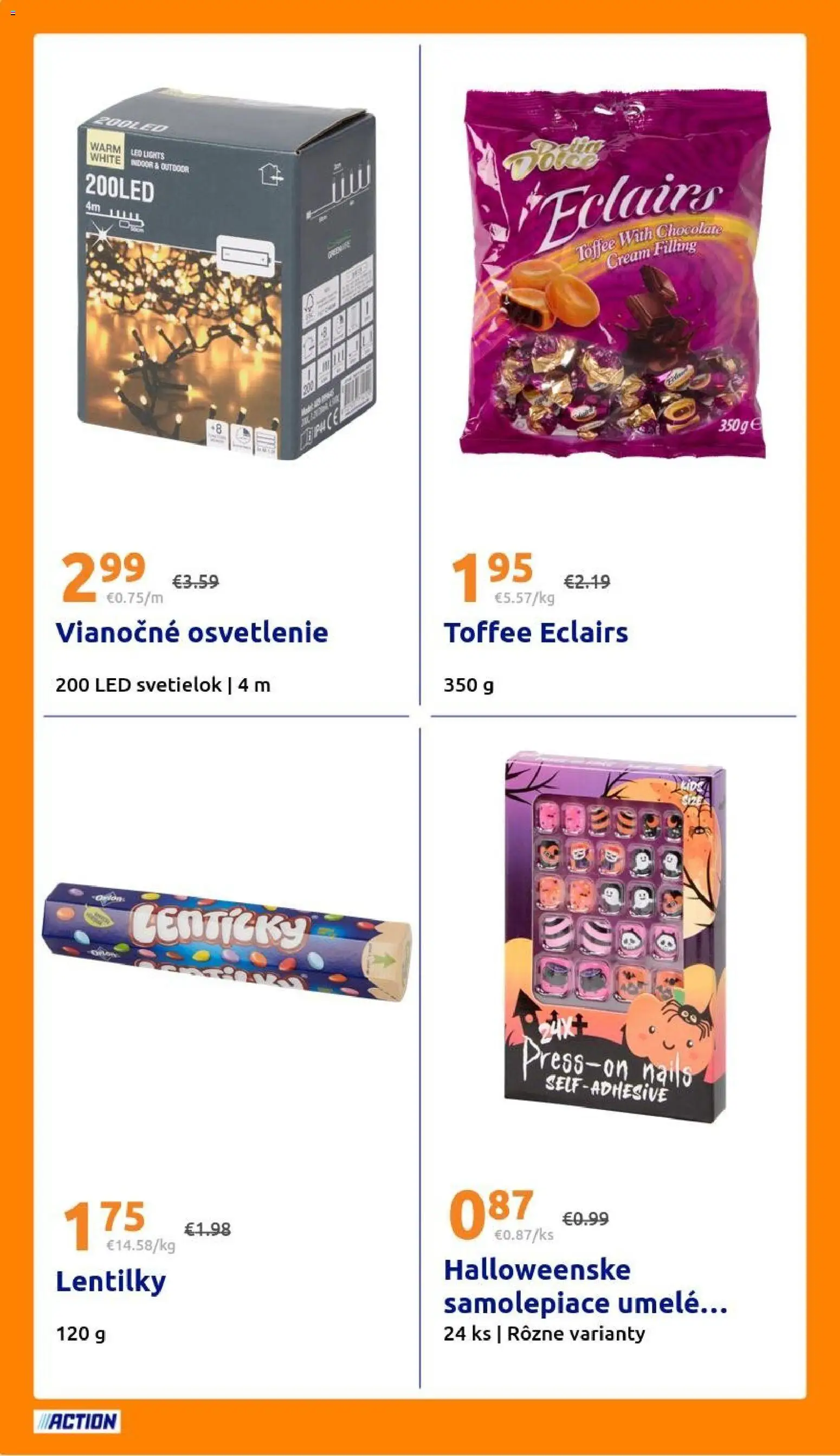 Nové Action akcie – leták je platný od 21.10.2026 | Strana: 30 | Produkty: Osvetlenie, Led