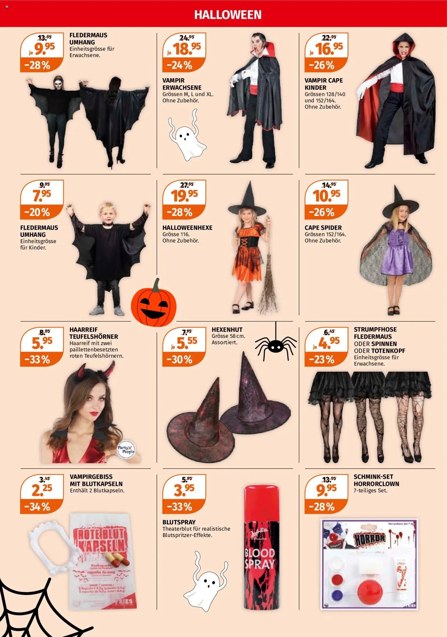 Müller aktionen Halloween – gültig ab 08.10.2026 | Seite: 2 | Produkte: Strumpfhose