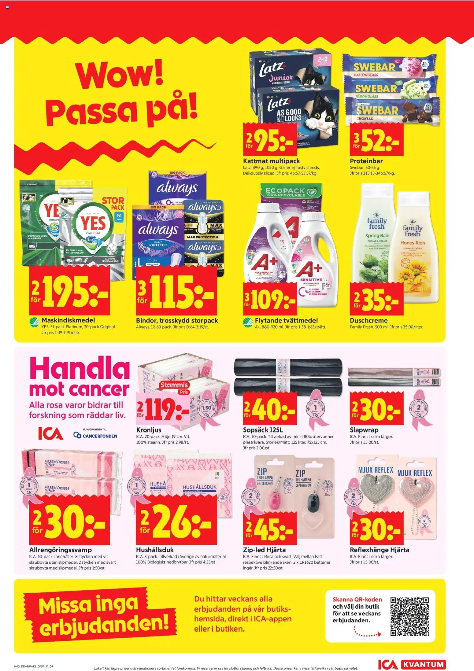 ICA Kvantum reklamblad aktuell från 28/09/2026 | Sida: 9