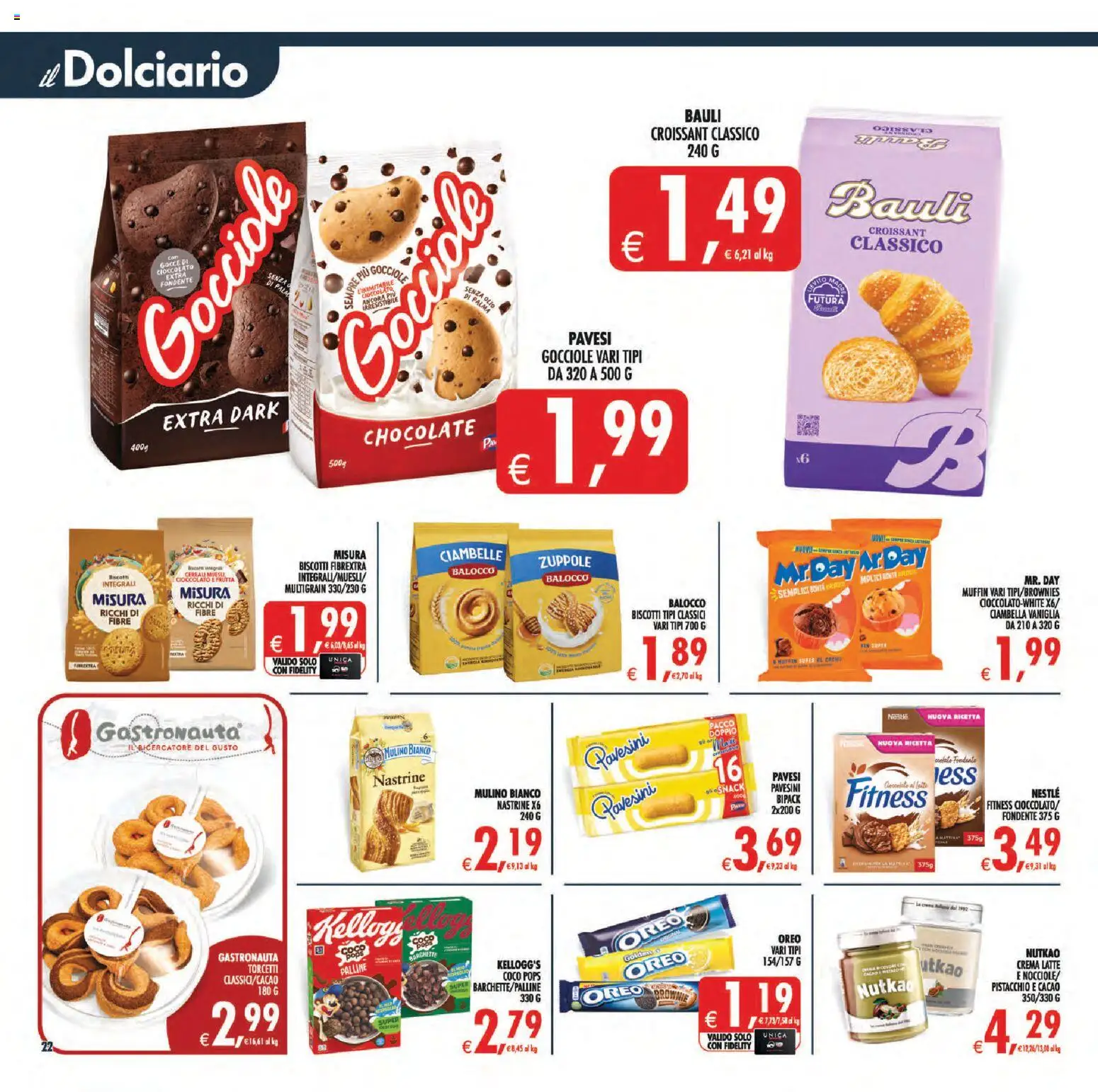 Volantino Decò del 21/08/2026 | Pagina: 27 | Prodotti: Muesli, Pistacchio, Cioccolato, Oreo