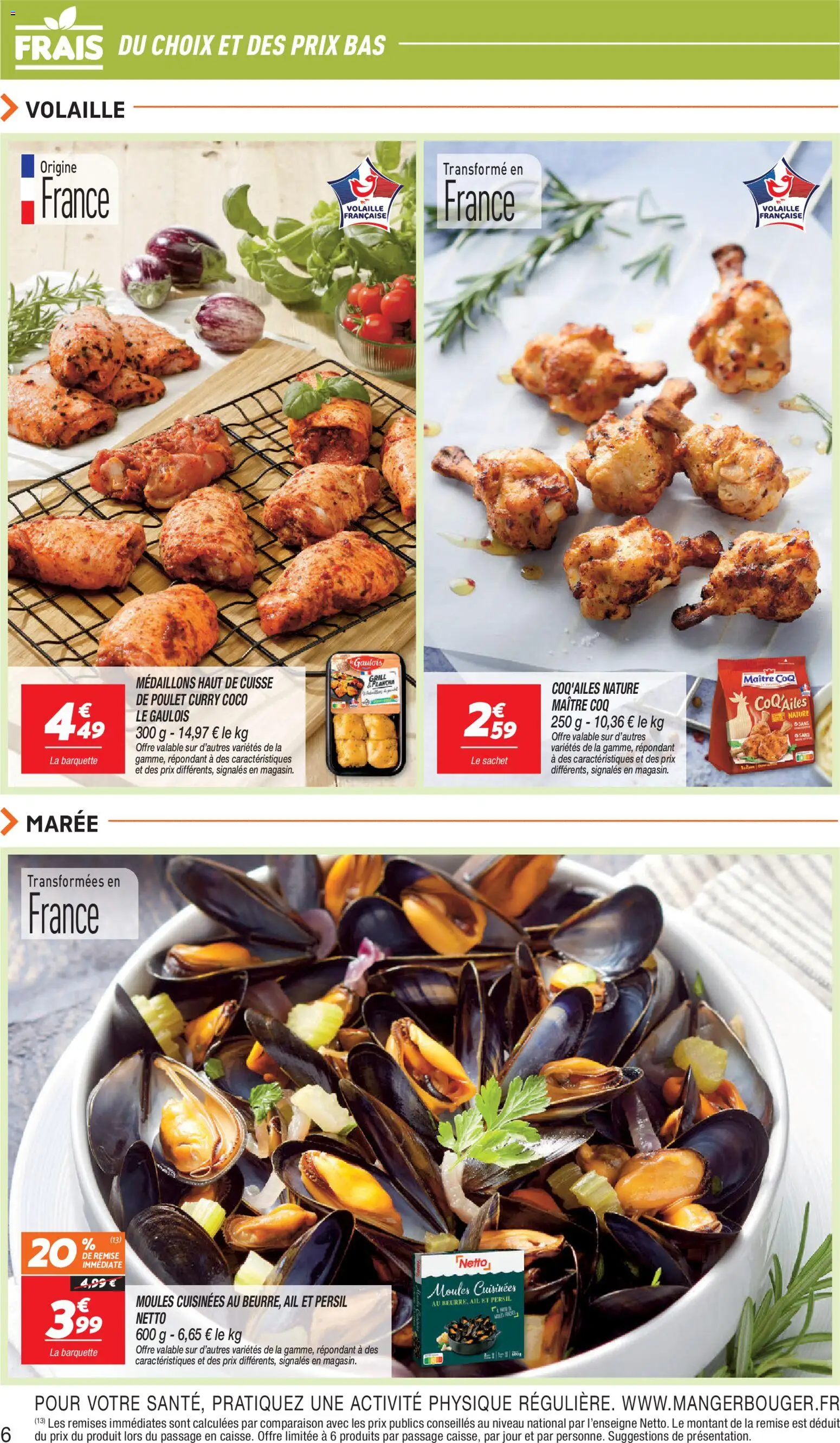 {H1} | Page: 6 | Produits: Grill, Persil, Volaille, Curry