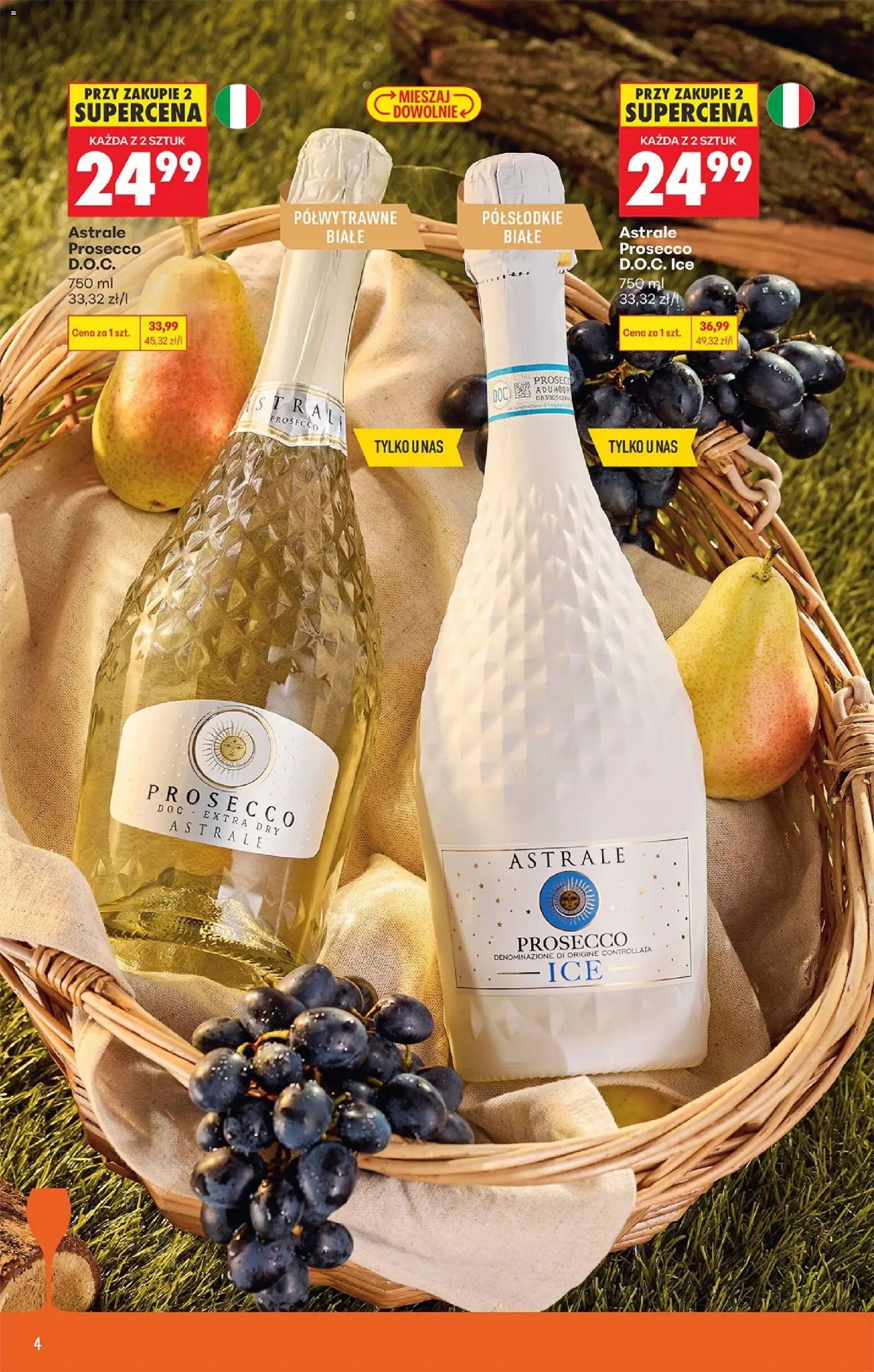 Biedronka Polsko leták - Czas na toast od 05.10.2026 | Strana: 4 | Produkty: Prosecco, Prosecco DOC