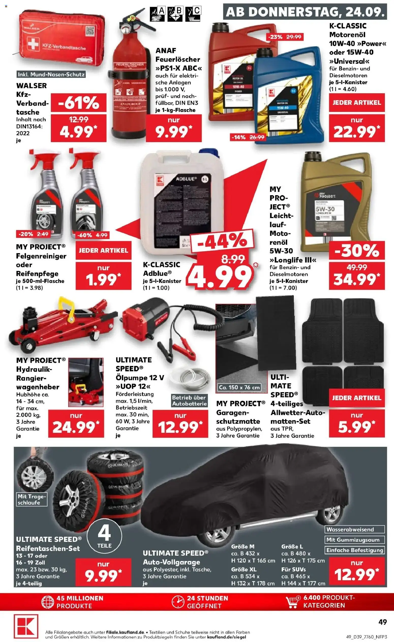 Prospekt Kaufland ab 21.09.2026 » Angebote Online zum Blättern | Seite: 61 | Produkte: Tasche