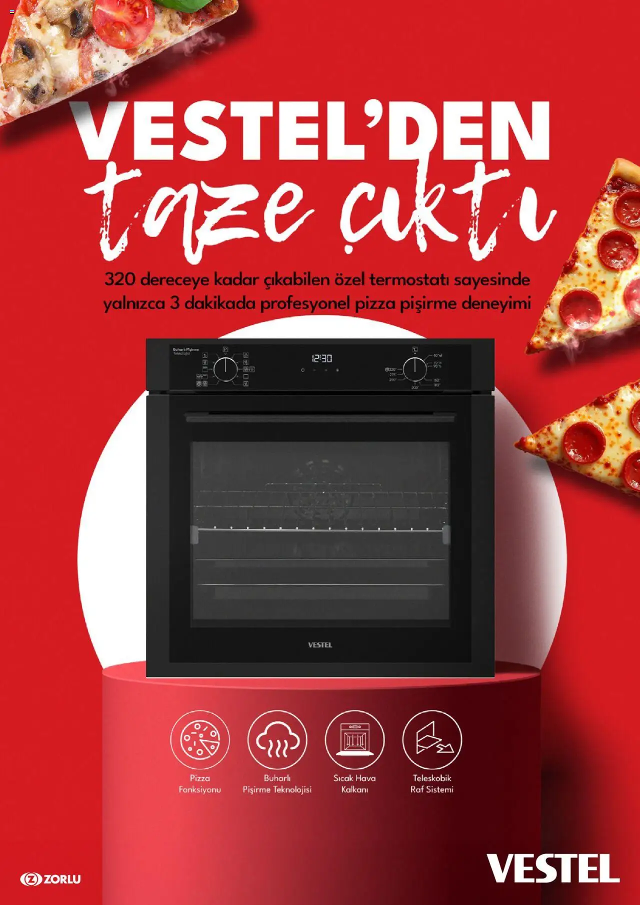 Vestel Ankastre Katalog - 03.06.2025 tarihinden itibaren geçerlidir | Sayfa: 13 | Ürünler: Raf, Pizza