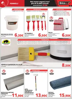 Anteprima del volantino Brico io volantino Lavori Interni valido a partire dal 01/06/2026 | Pagina: 18 | Prodotti: Rullo, Pennello, Secchio
