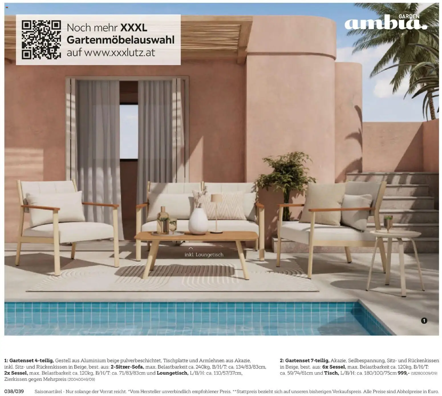 XXXLutz Gartenkatalog gültig ab 30.03.2026 | Seite: 38
