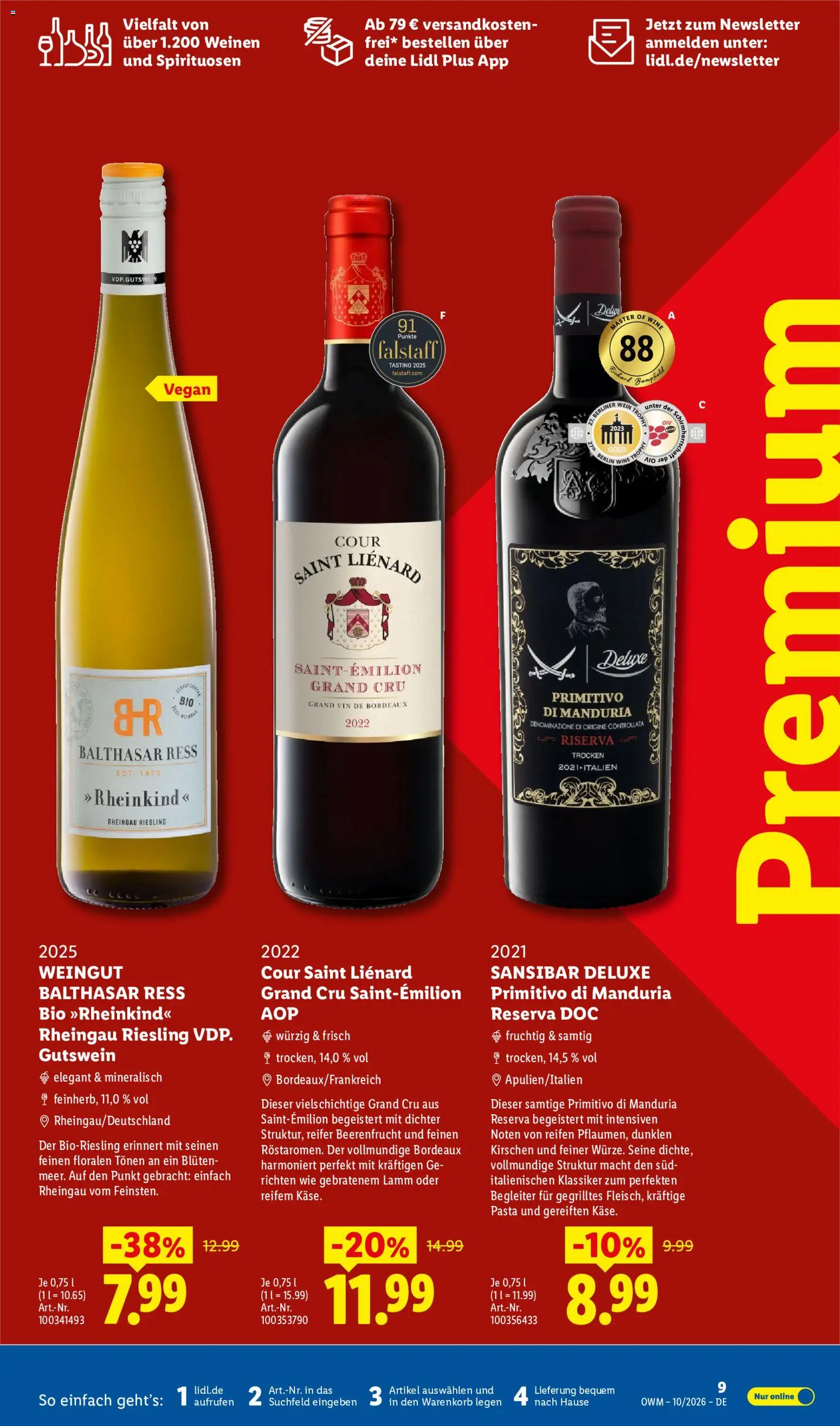 Lidl Wein & Spirituosen – gültig ab 01.10.2026 | Seite: 9