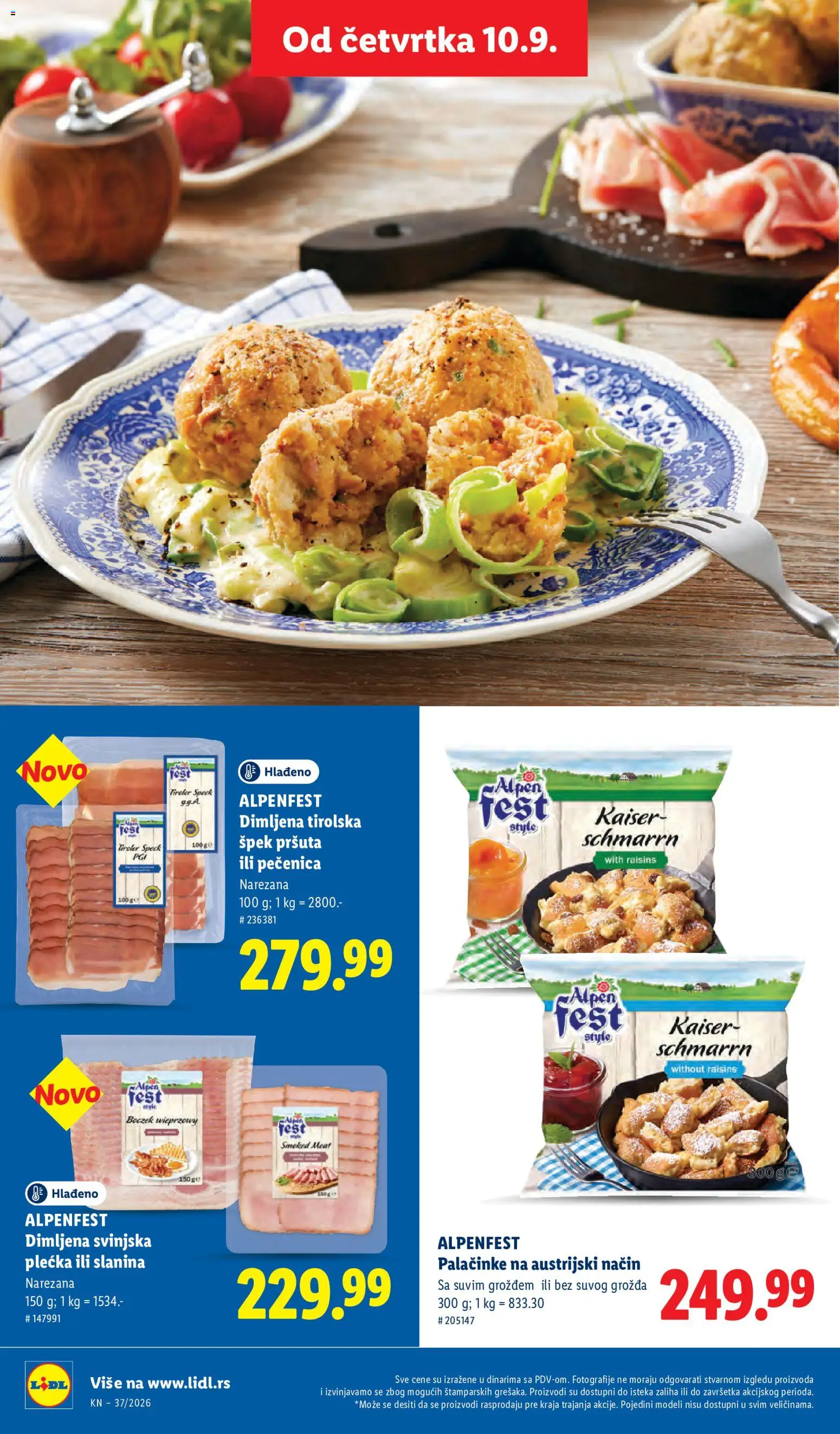 Lidl katalog - važi od 10.09.2026 | Strana: 50