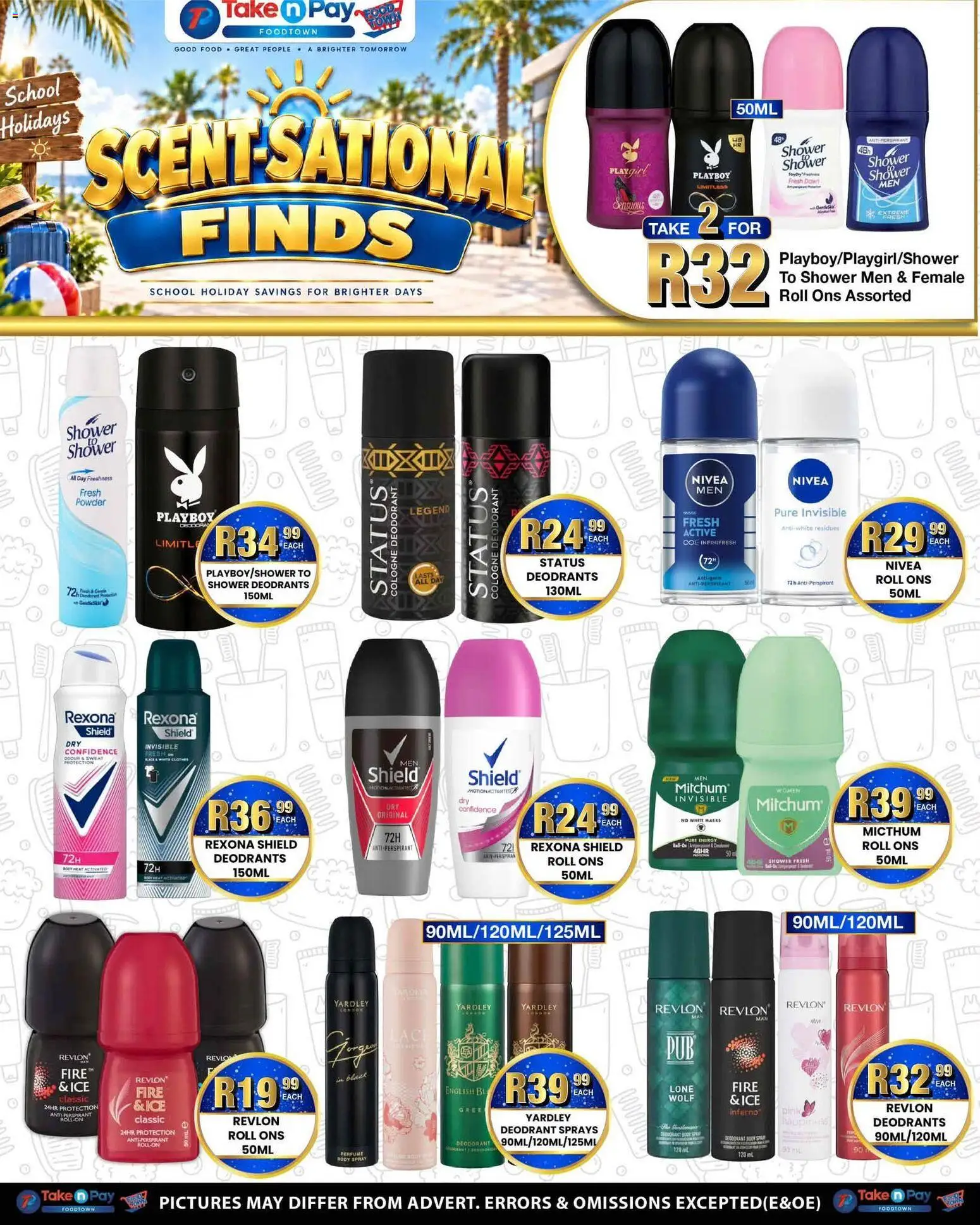 New Take n Pay catalogue – valid from 28/09/2026 | Page: 27 | Products: Shower, Powder, Deodorant, Antiperspirant