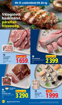 SELECT & GO Sushi box, 462,5 g - amely érvényes a következő dátumtól: 2026.09.17. | Oldal: 6