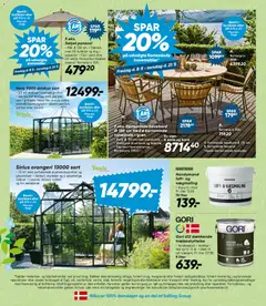 Bilka - Nonfood gyldig fra 08.05.2026 | Side: 40 | Produkter: Bord, Havestole, Parasol