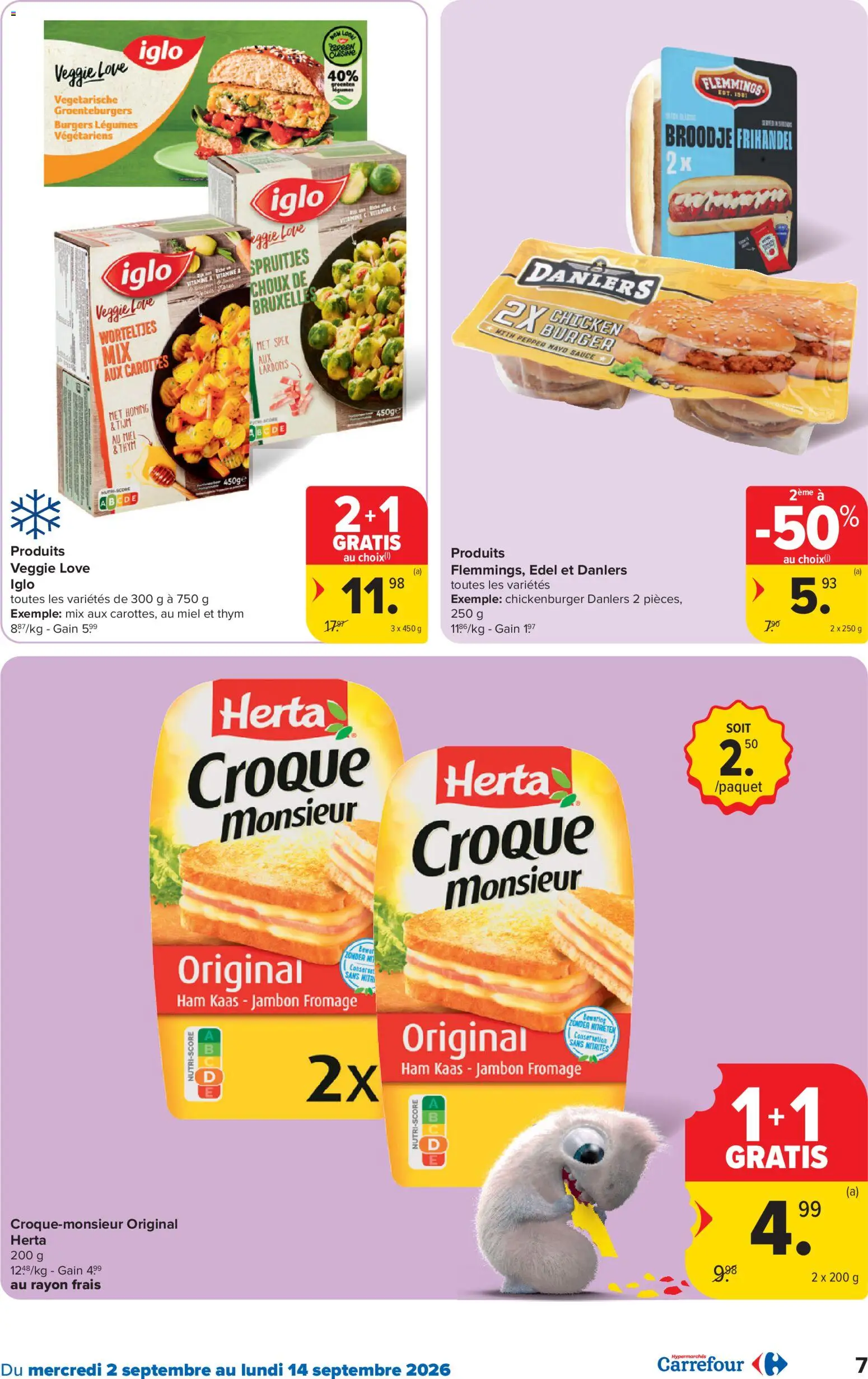{H1} | Pagina: 7 | Producten: Spek, Sandwich, Broodje, Kaas