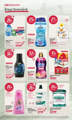 Rossmann akciós újság - amely érvényes a következő dátumtól: 01.06.2026 | Oldal: 4