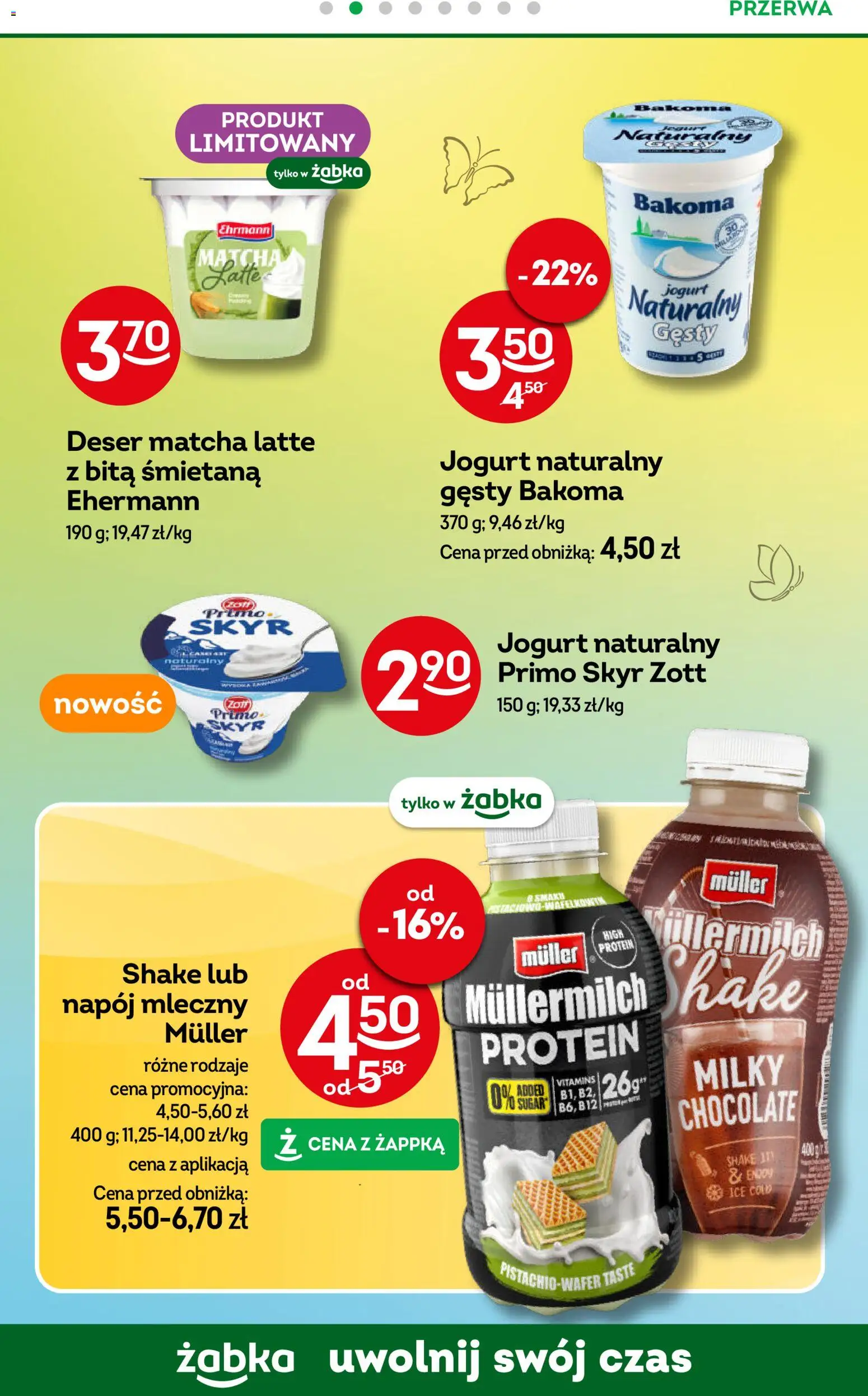 Żabka gazetka od 08.04.2026 | Strona: 61 | Produkty: Owsianka, Kakao, Żelki