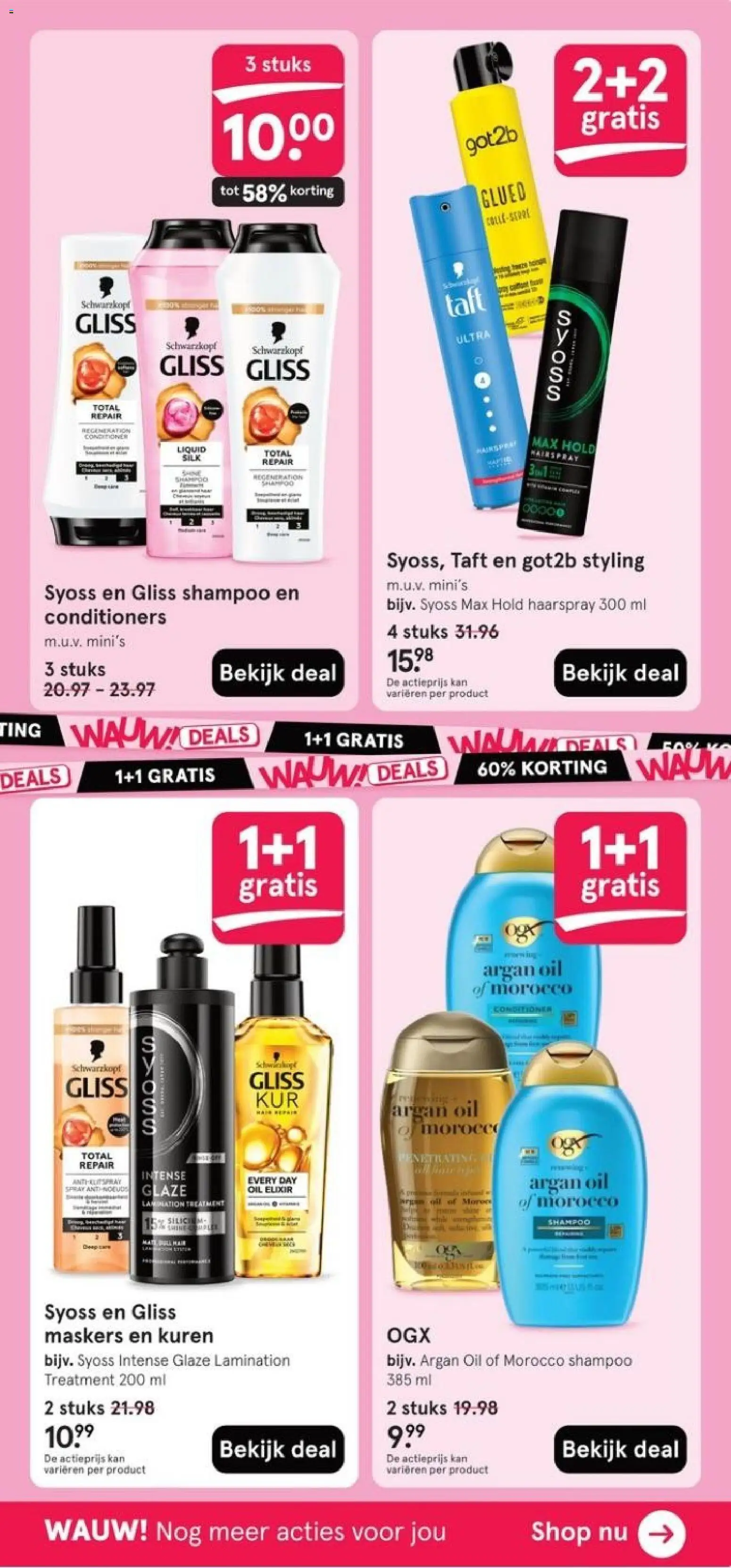 {H1} | Pagina: 25 | Producten: Maskers, Kan, Shampoo, Haarspray