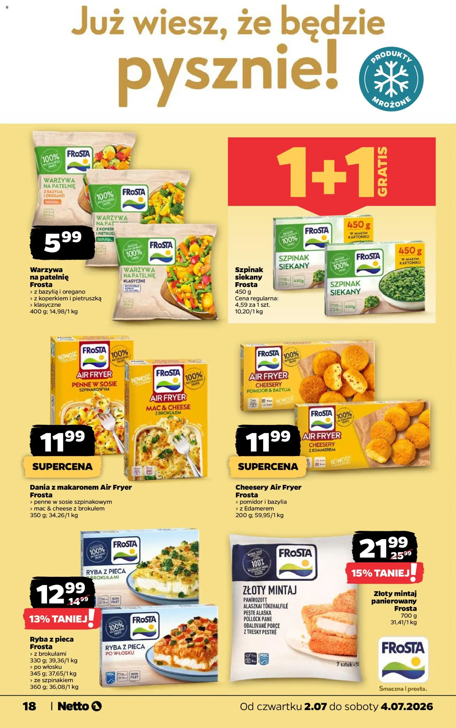 Netto gazetka od czwartku spożywcza od 02.07.2026 | Strona: 18