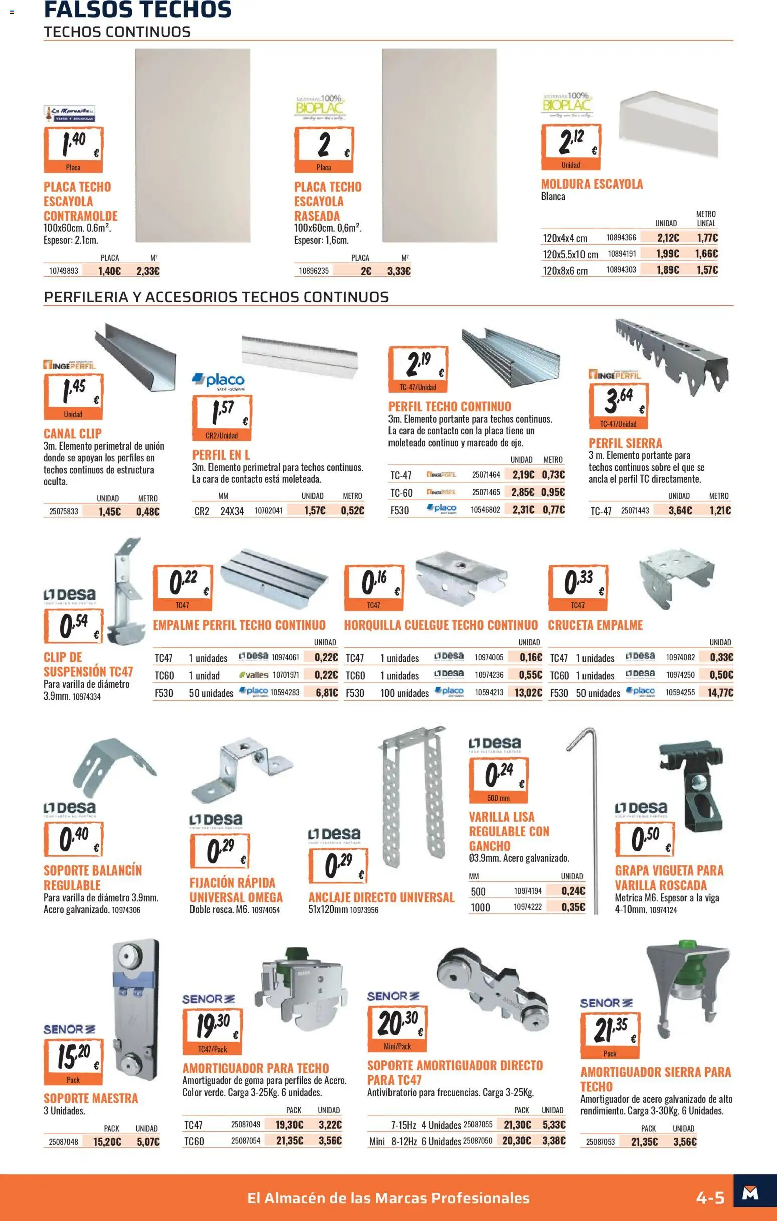 Obramat - Reformas Otono Imprenta Almacenes 06 Castellon 2026 │ válido desde el 09/10/2026 | Página: 5 | Productos: Horquilla, Omega