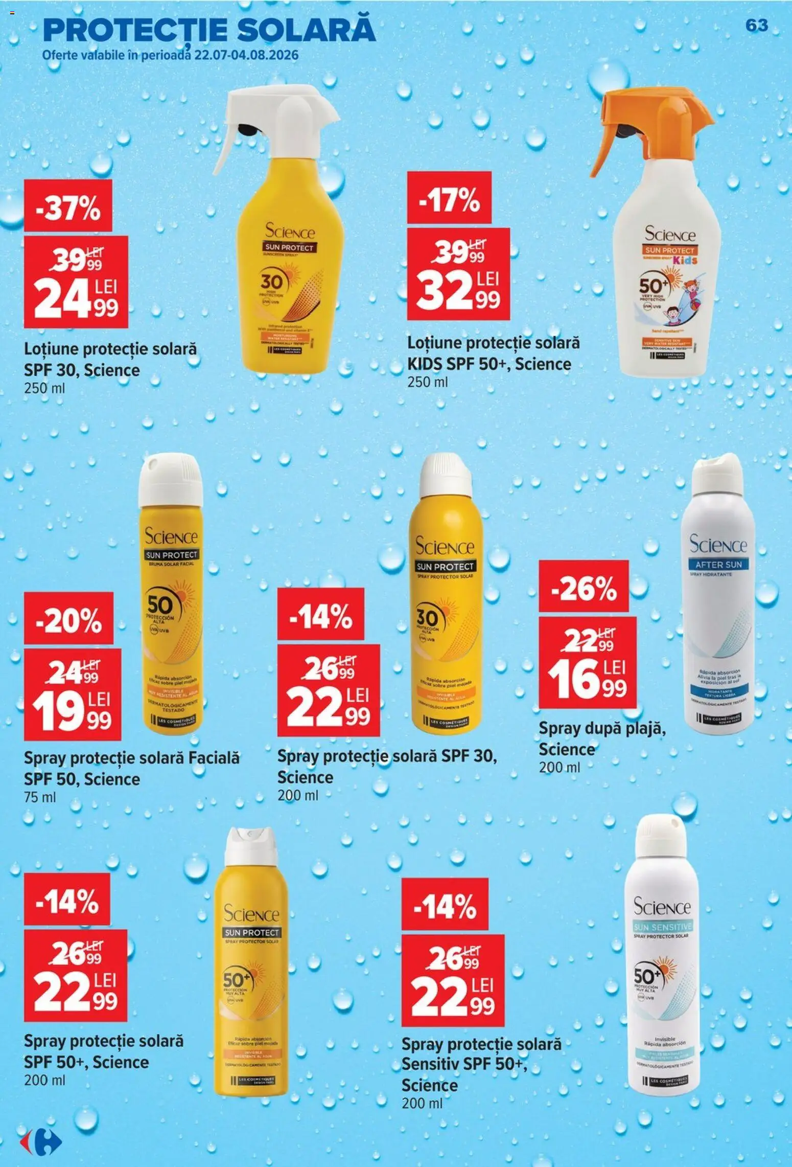 Noul catalog Carrefour – valabil de la 22.07.2026 | Pagină: 63