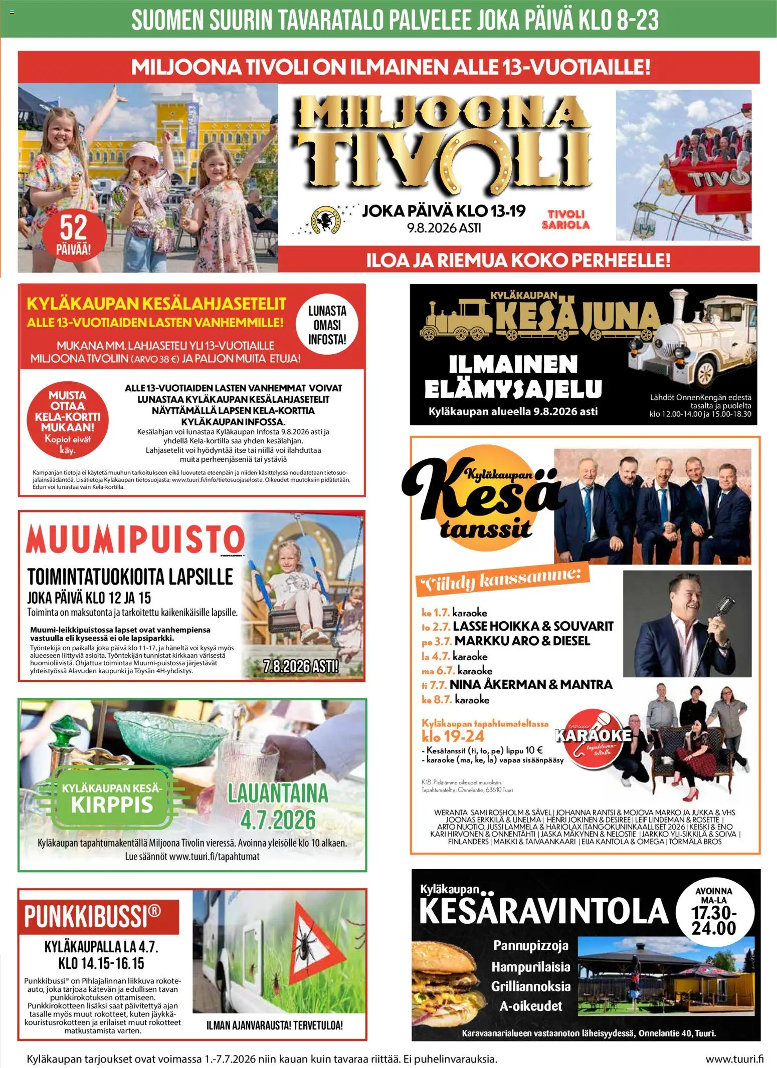 Tuuri tarjoukset – voimassa 01/07/2026 alkaen | Sivu: 2 | Tuotteet: Voi