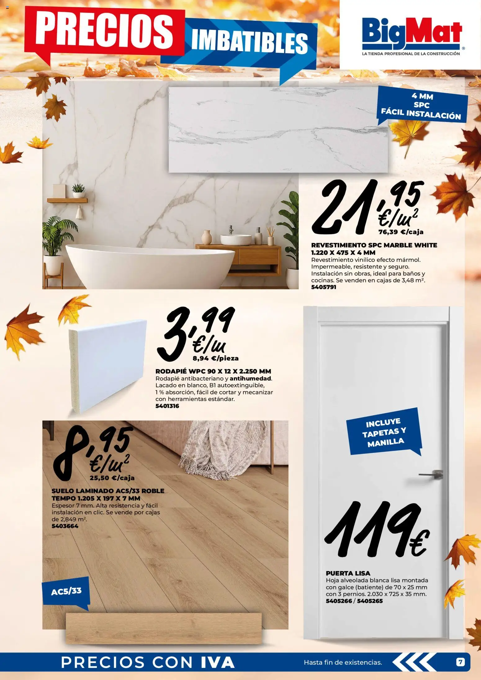 BigMat - Precios imbatibles │ válido desde el 26/10/2026 | Página: 7