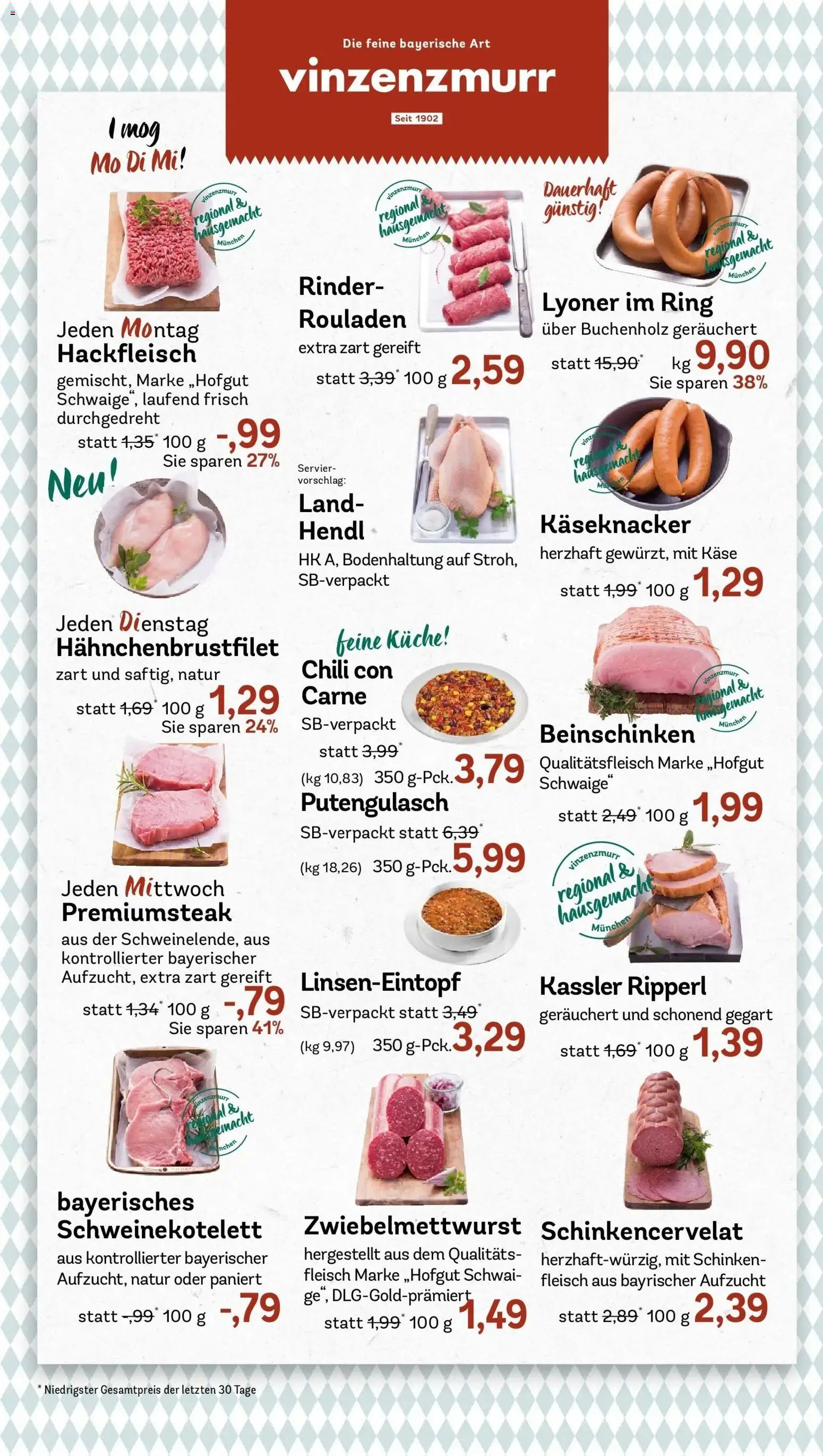 REWE Prospekt ab 19.10.2026 zum Blättern » Angebote | Seite: 10 | Produkte: Käse, Küche, Chili, Hackfleisch