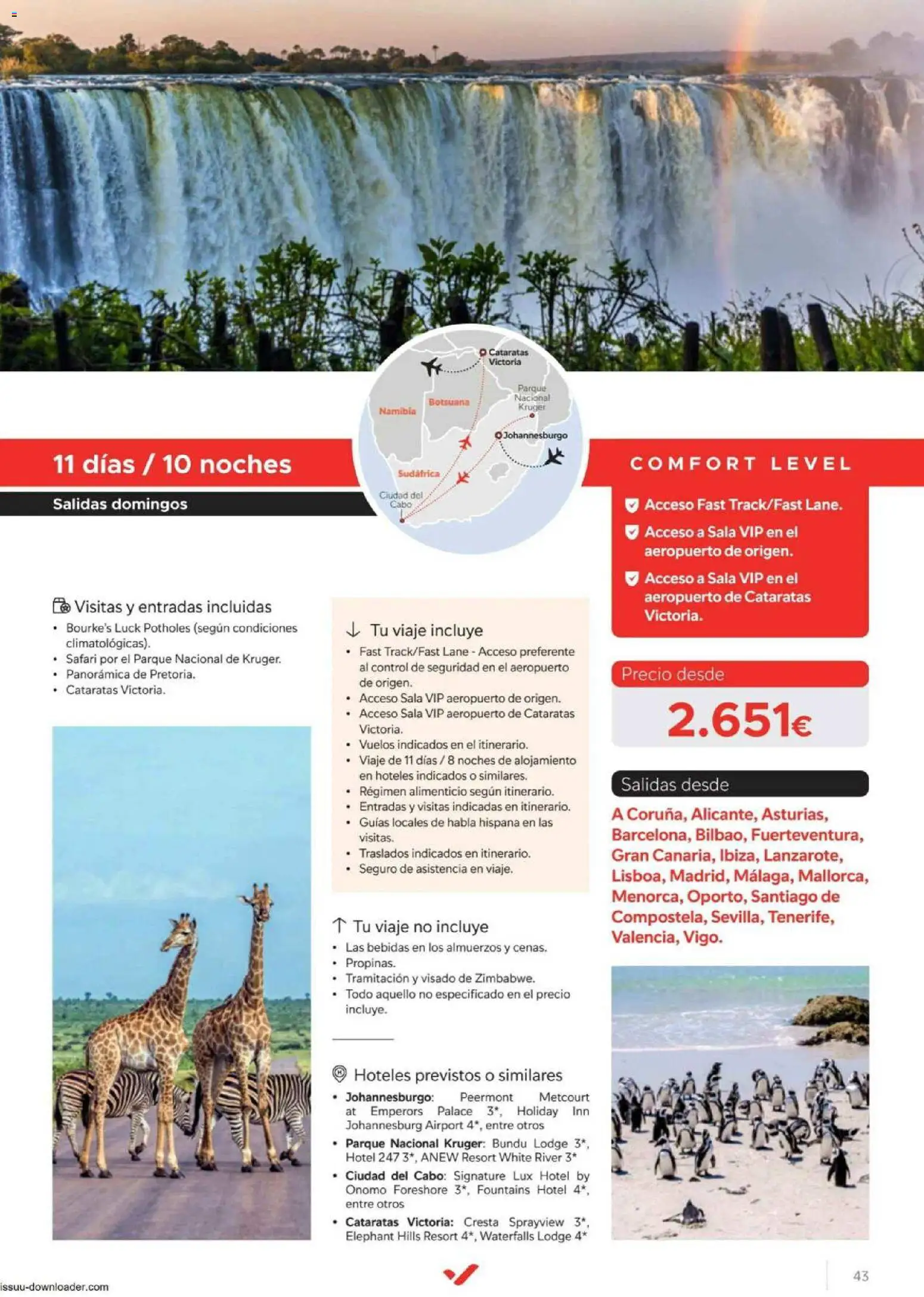 Halcón Viajes Comfort level 2026 │ válido desde el 04.06.2026 | Página: 43
