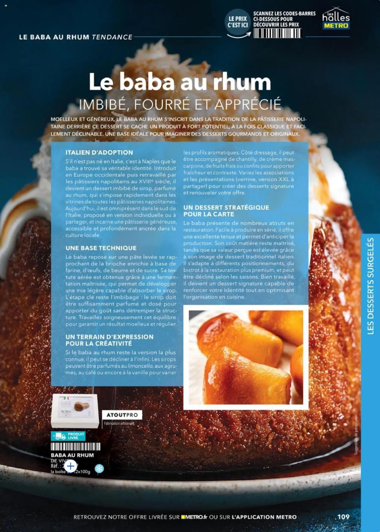 {H1} | Page: 109 | Produits: Base, Rhum, Beurre, Crème