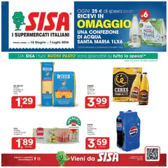 Anteprima del volantino SISA volantino valido a partire dal 18.06.2026