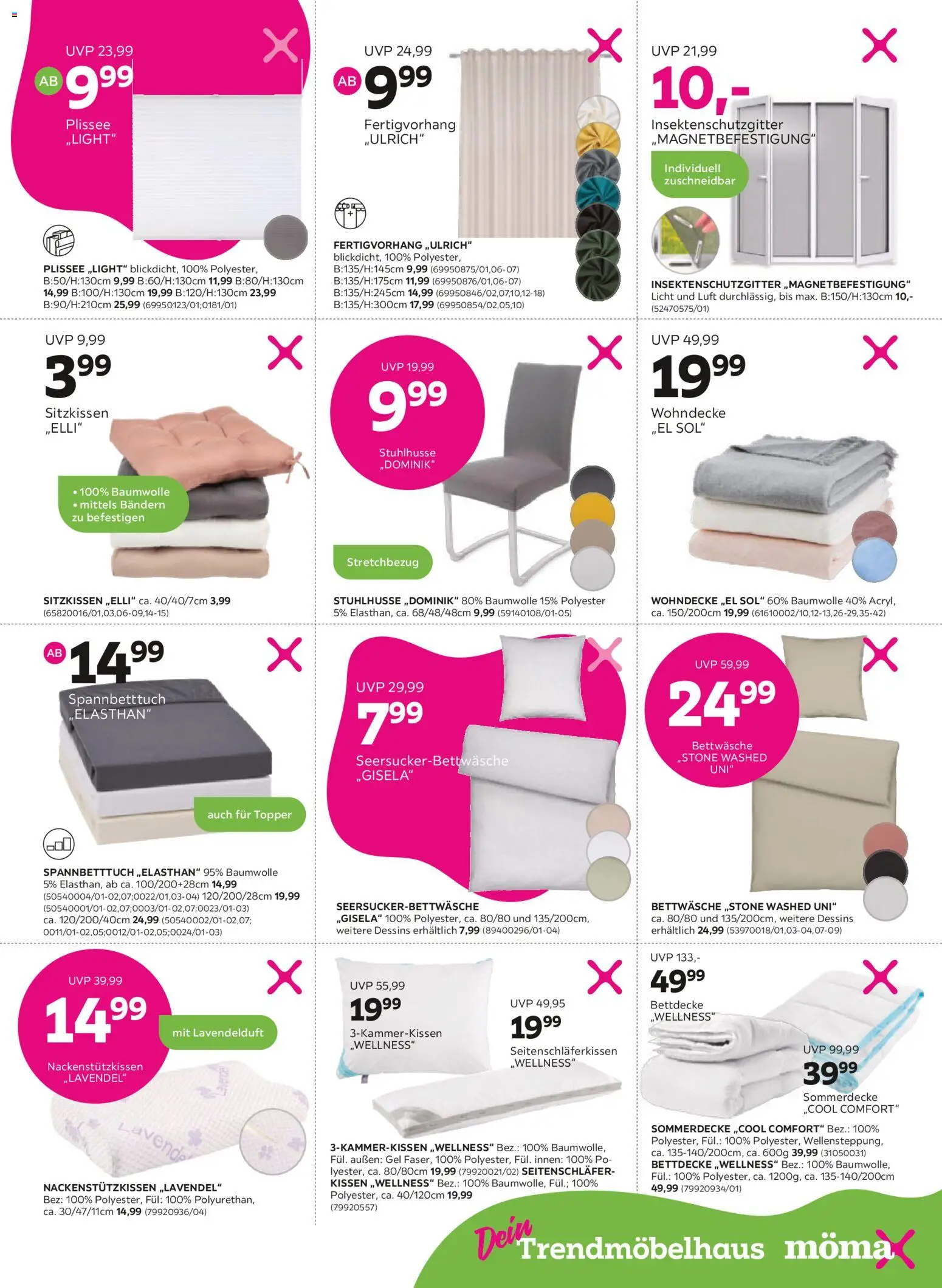 Mömax Prospekt – gültig ab 01.06.2026 | Seite: 11 | Produkte: Kissen, Topper, Bettwäsche, Bettdecke