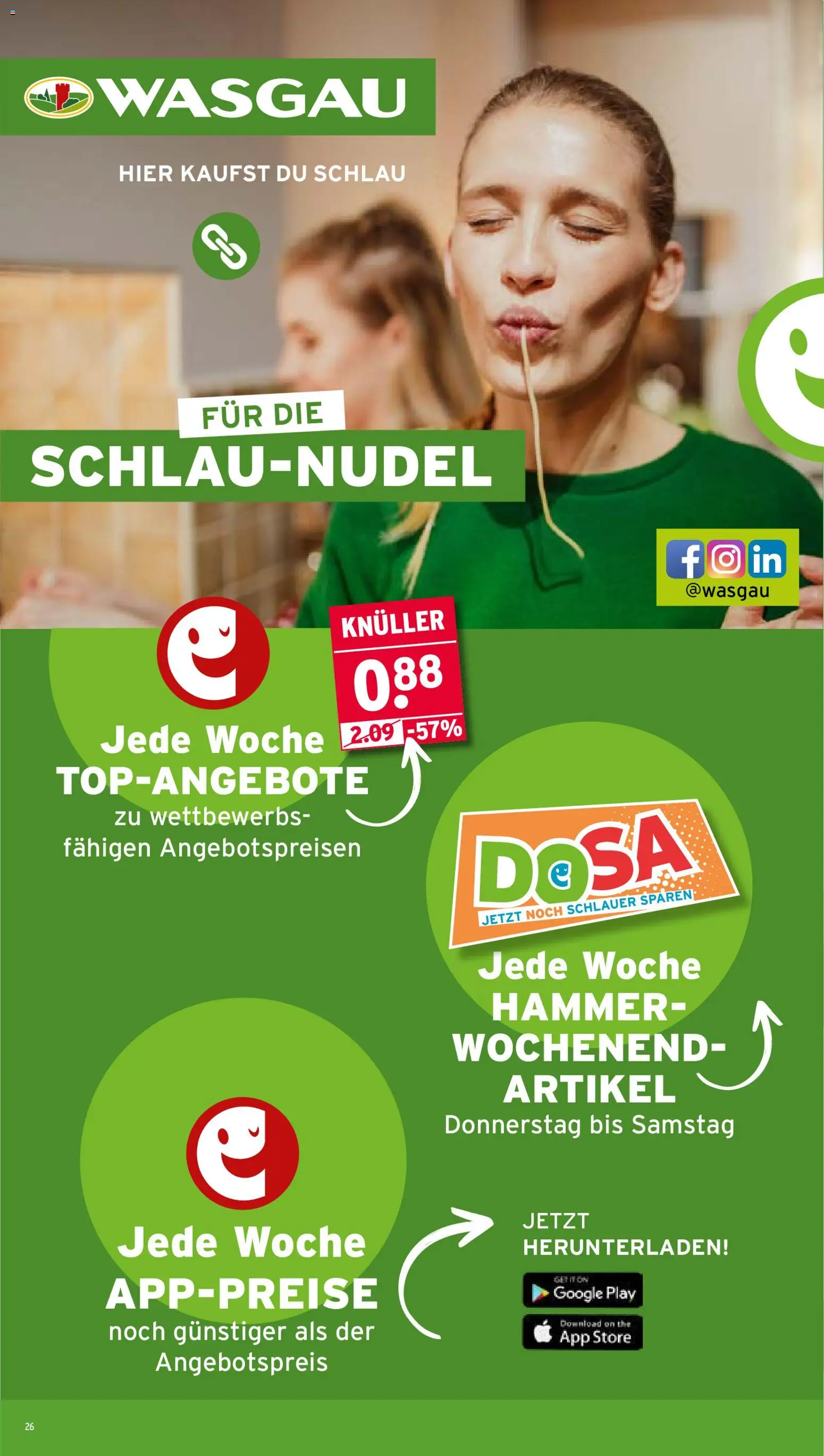 Wasgau Prospekt – gültig ab 28.09.2026 | Seite: 26