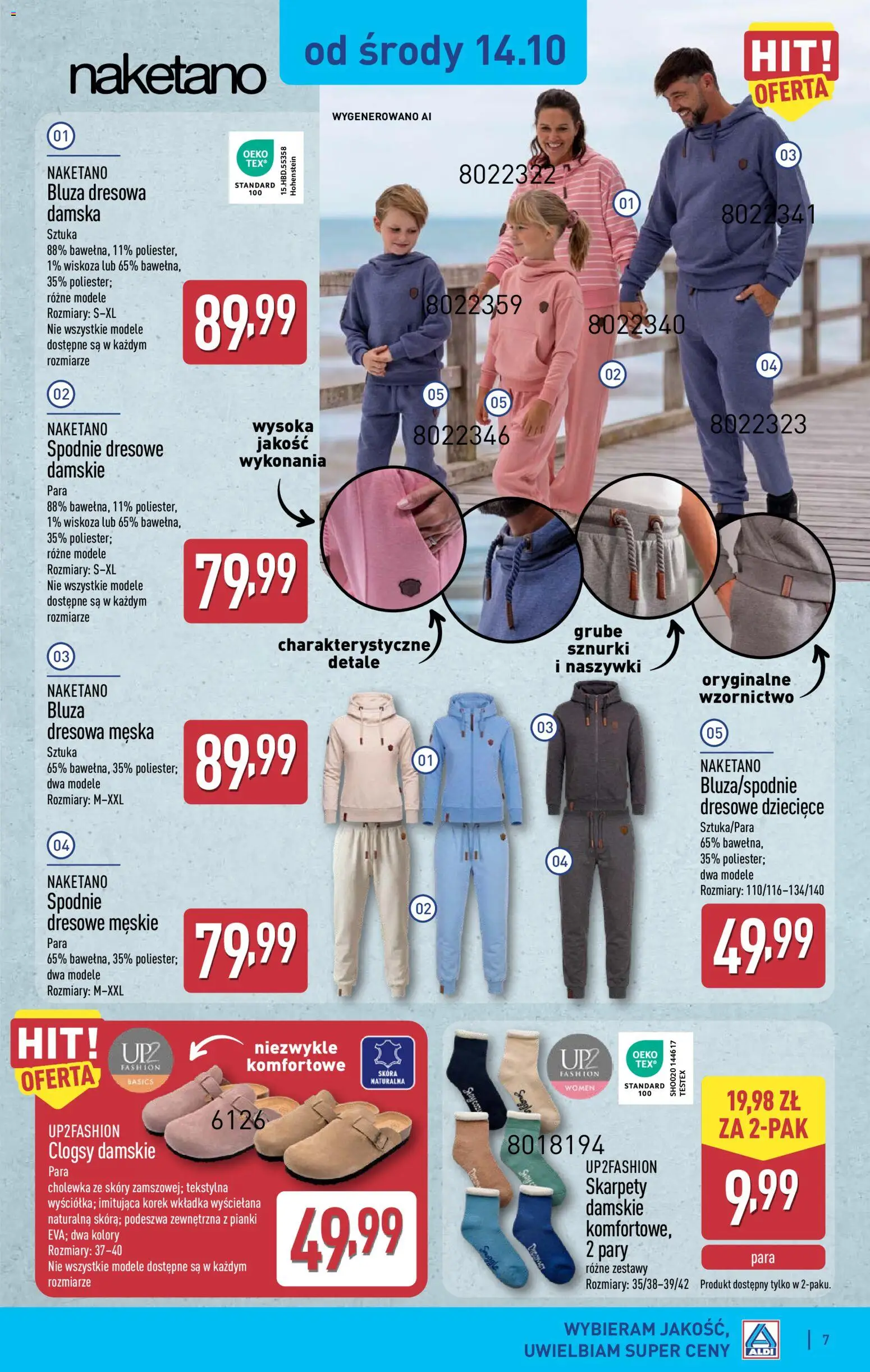 Aldi Polsko leták - Ostatnie sztuki w wybranych sklepach od 14.10.2026 | Strana: 7