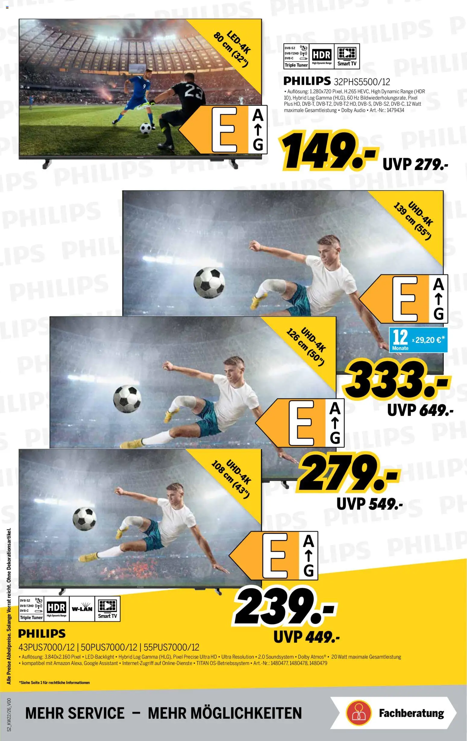 Medimax Prospekt – gültig ab 23.05.2026 | Seite: 2 | Produkte: Philips, Smart TV, Soundsystem, TV