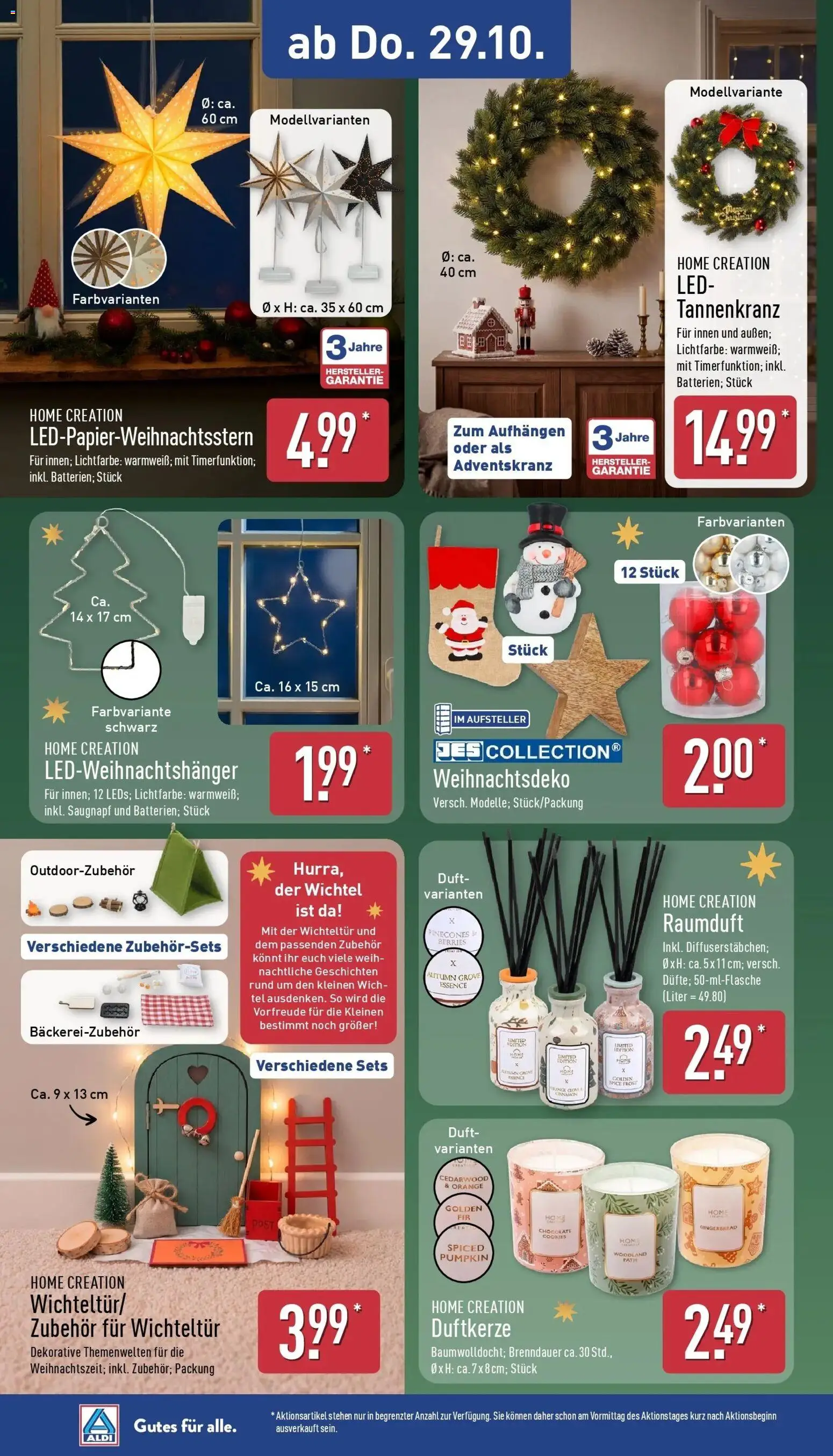 Aldi Aktueller Prospekt (ab 26.10.2026) » Angebote Online | Seite: 20 | Produkte: Duft, Home creation