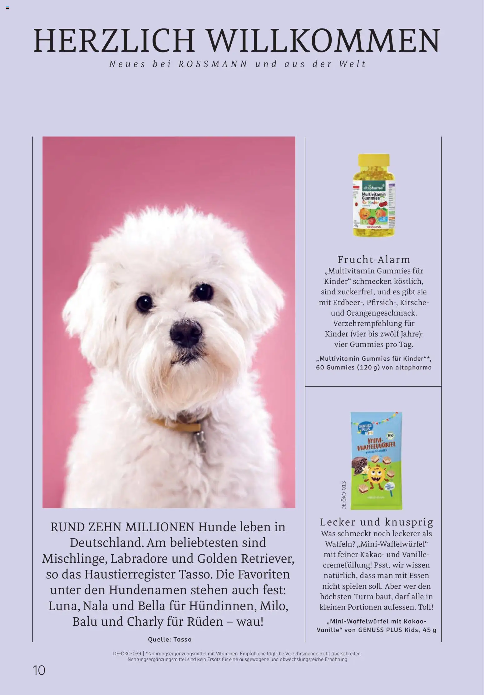 Rossmann Centaur – gültig ab 01.04.2026 | Seite: 10 | Produkte: Waffeln