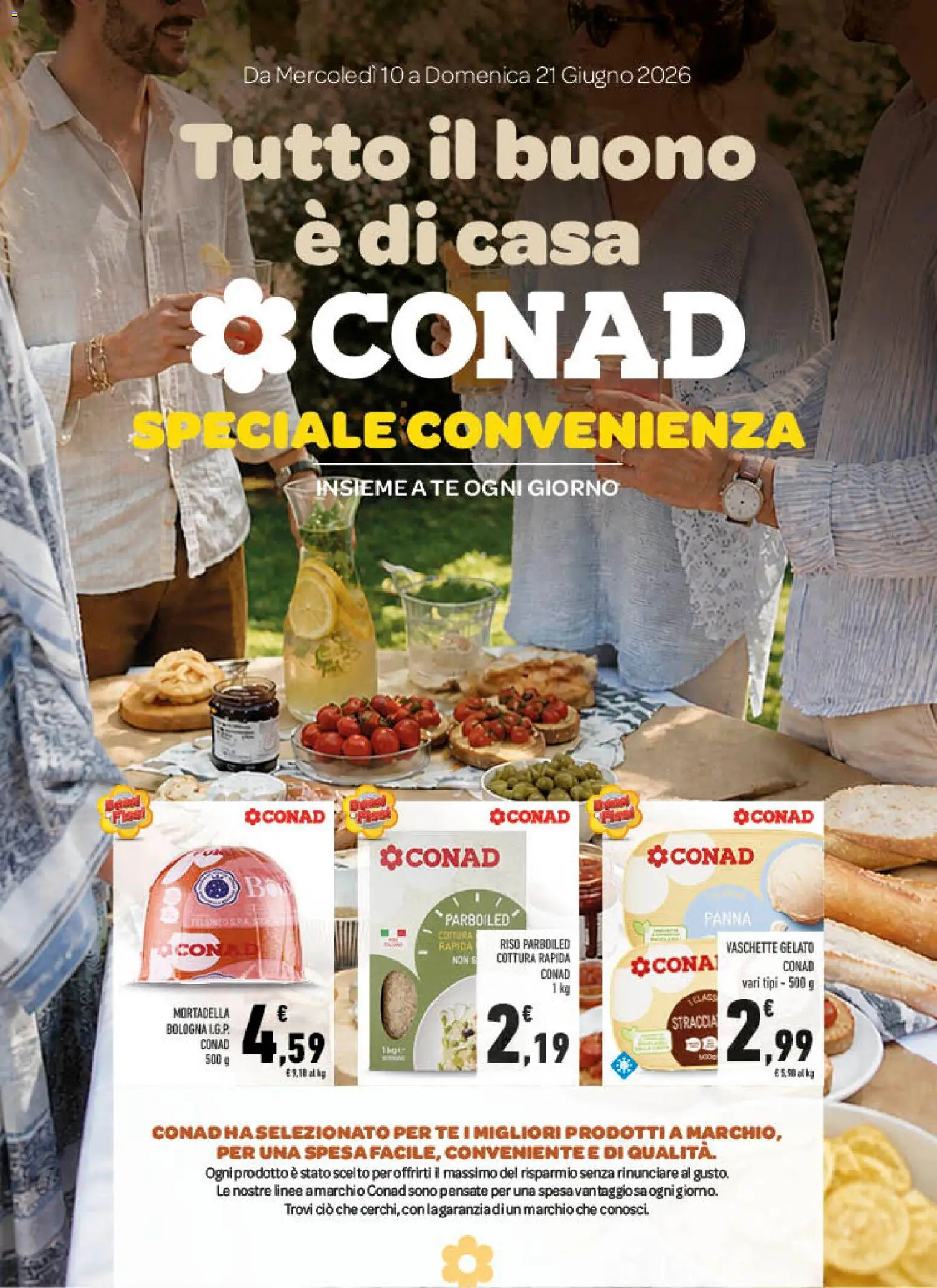 Volantino Spazio Conad del 10.06.2026 | Pagina: 1