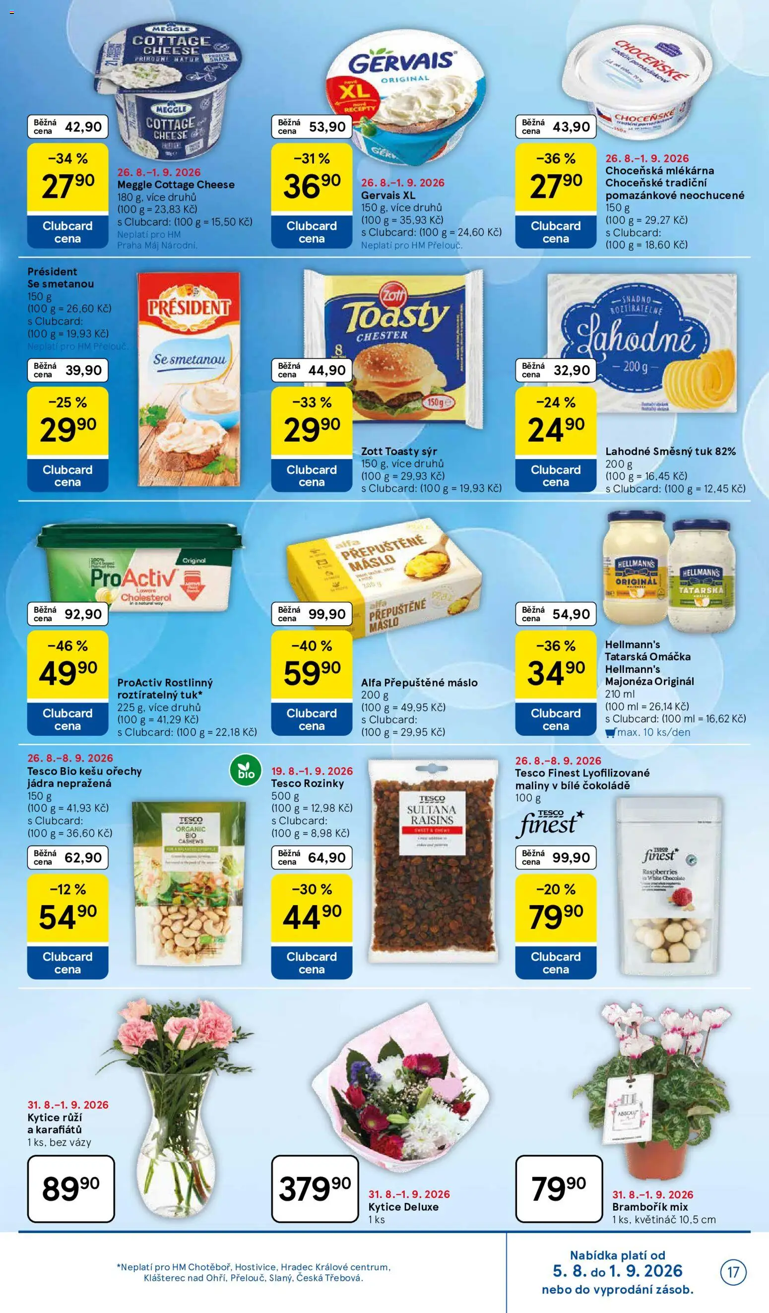Tesco leták - Hypermarket od 26.08.2026 | Strana: 17