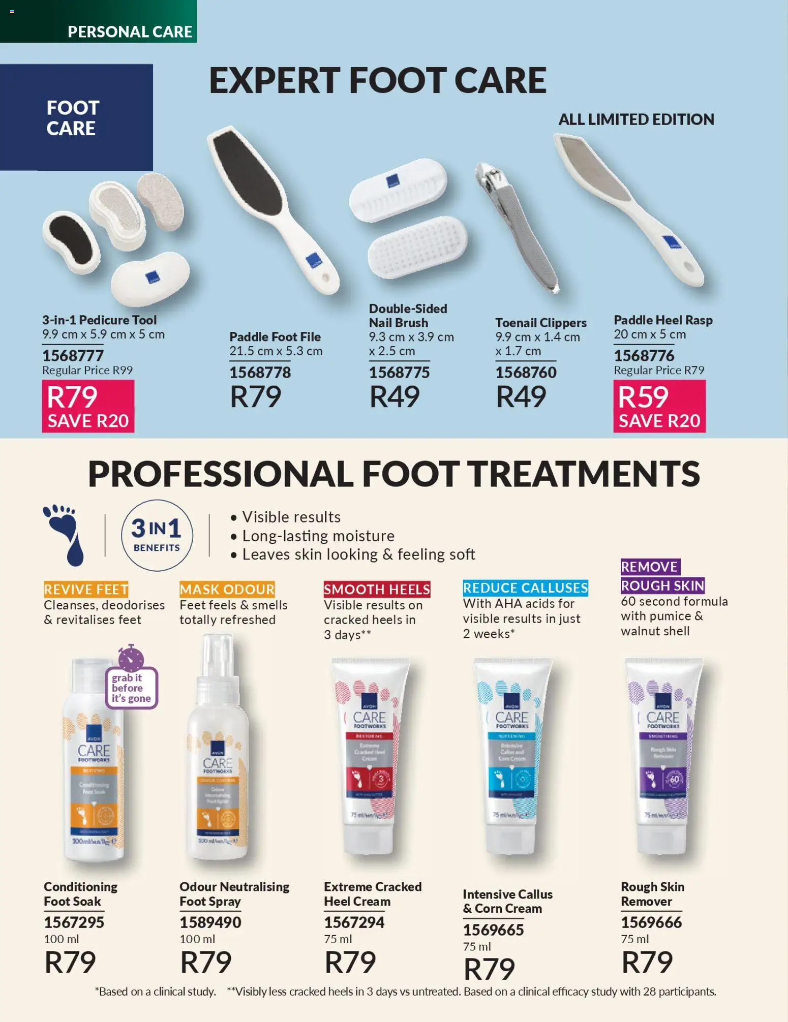 New Avon catalogue – valid from 01.04.2026 | Page: 174 | Products: Corn, Brush, Mask, Cream