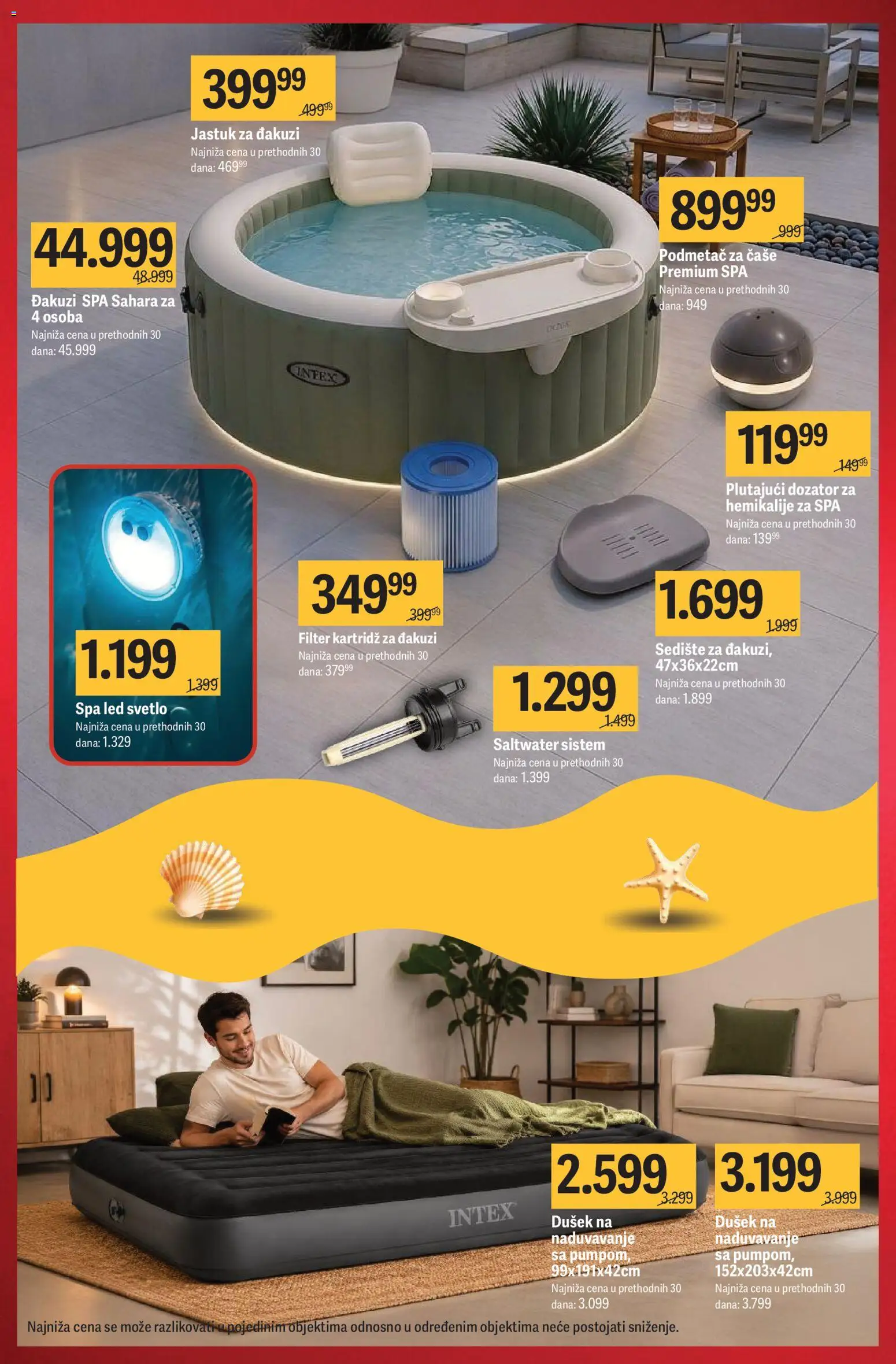 Mega Maxi katalog - važi od 23.07.2026 | Strana: 9 | Proizvode: Dušek, Jastuk