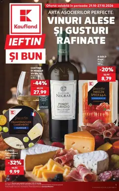 Ofertele Kaufland valabile de la 21.10.2026
