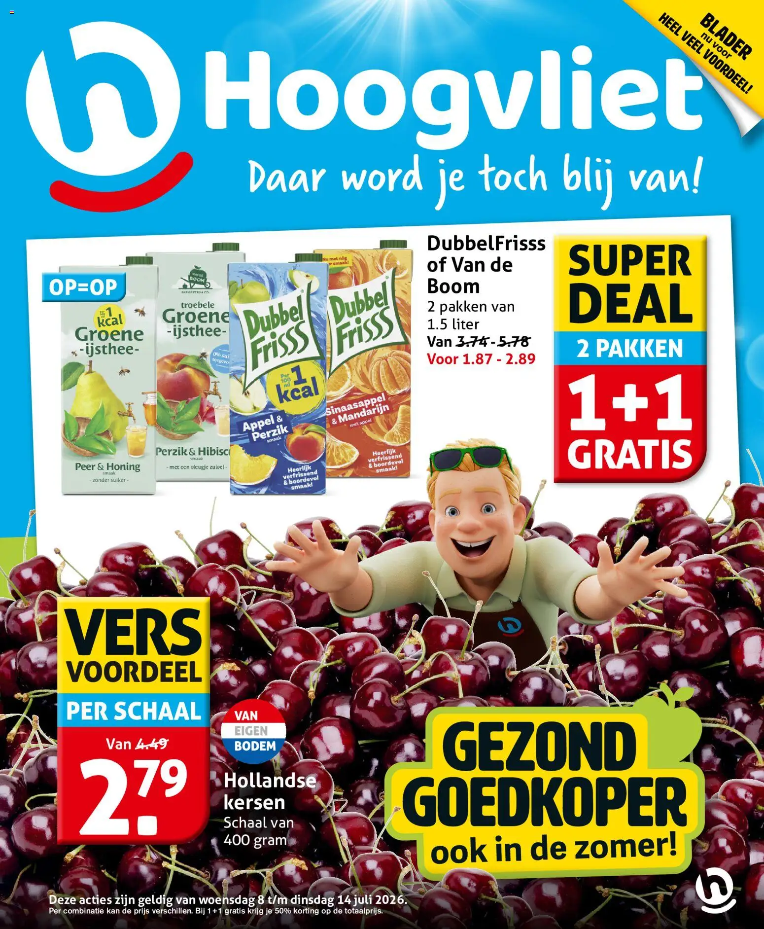 {H1} | Pagina: 1 | Producten: Zuivel, Kersen, Kan, Appel