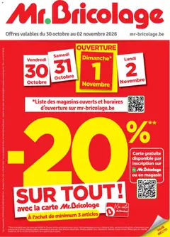 Leen Bakker -20% Sur tout! - Voorbeeld van een folder van Leen Bakker, geldig van 30/10/2026