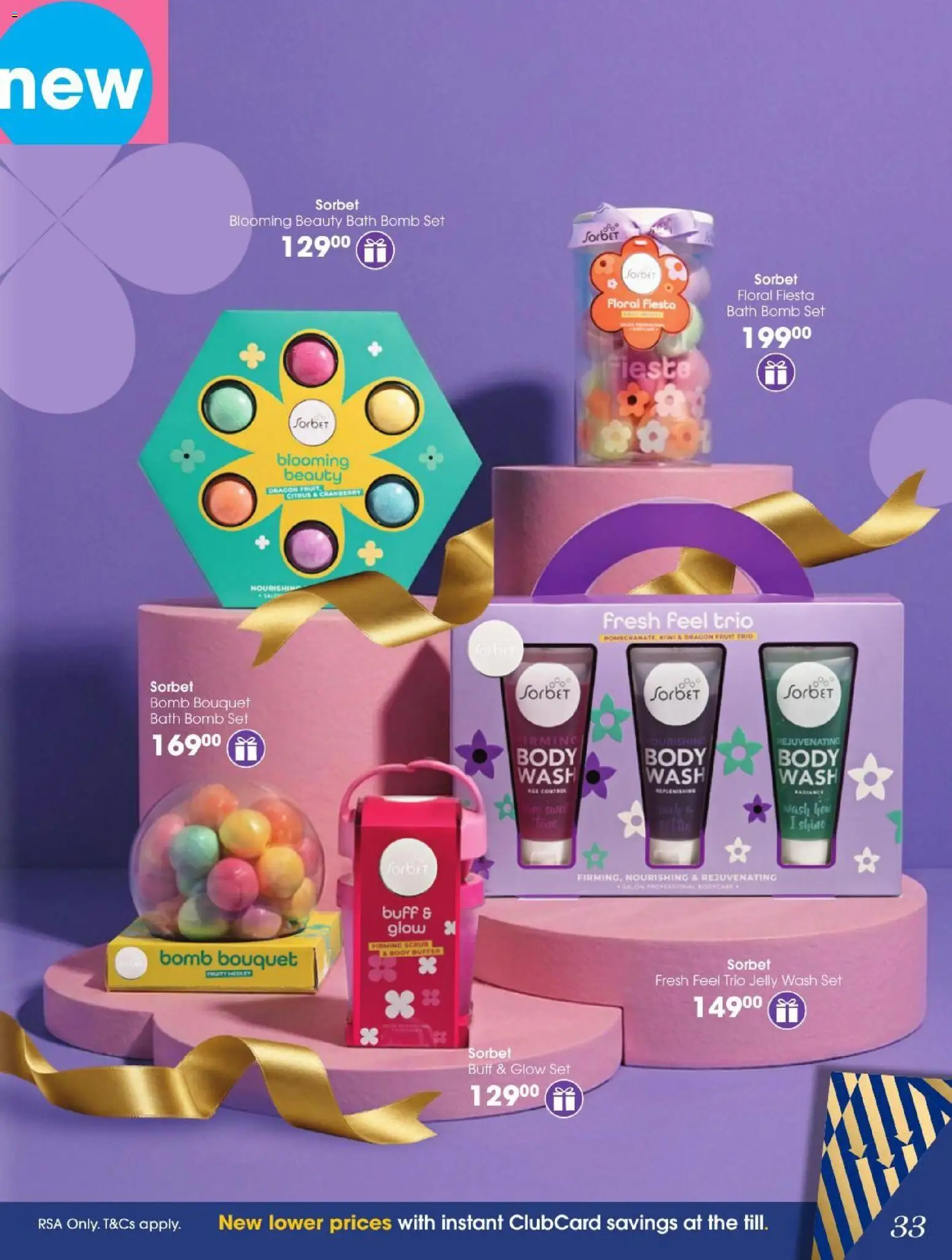 New Clicks catalogue – valid from 27/10/2026 | Page: 33 | Products: Bath, Kiwi, Fruit, Body wash