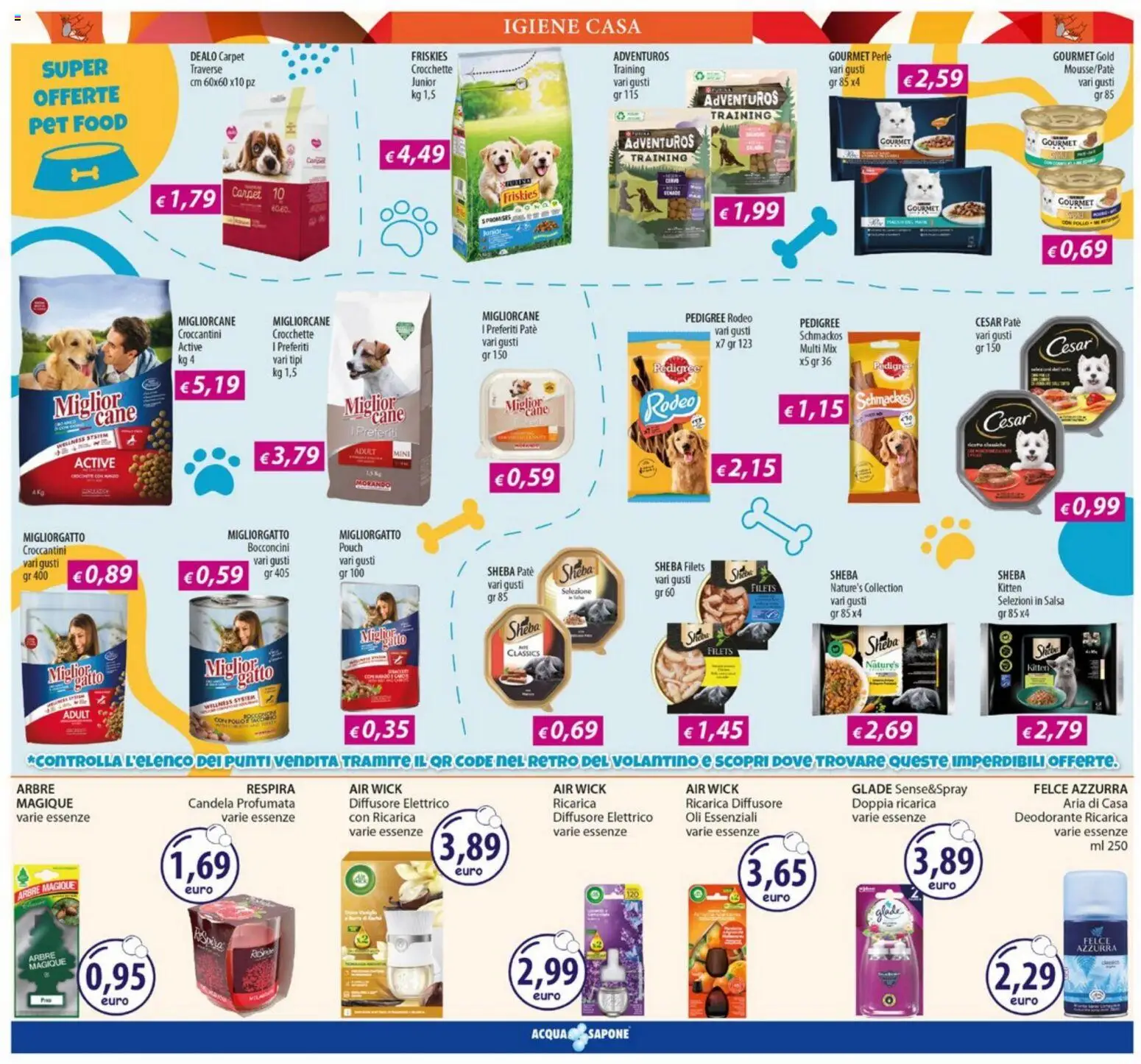 Volantino Acqua e Sapone del 23.02.2026 | Pagina: 17 | Prodotti: Pollo, Salsa, Crocchette, Candela
