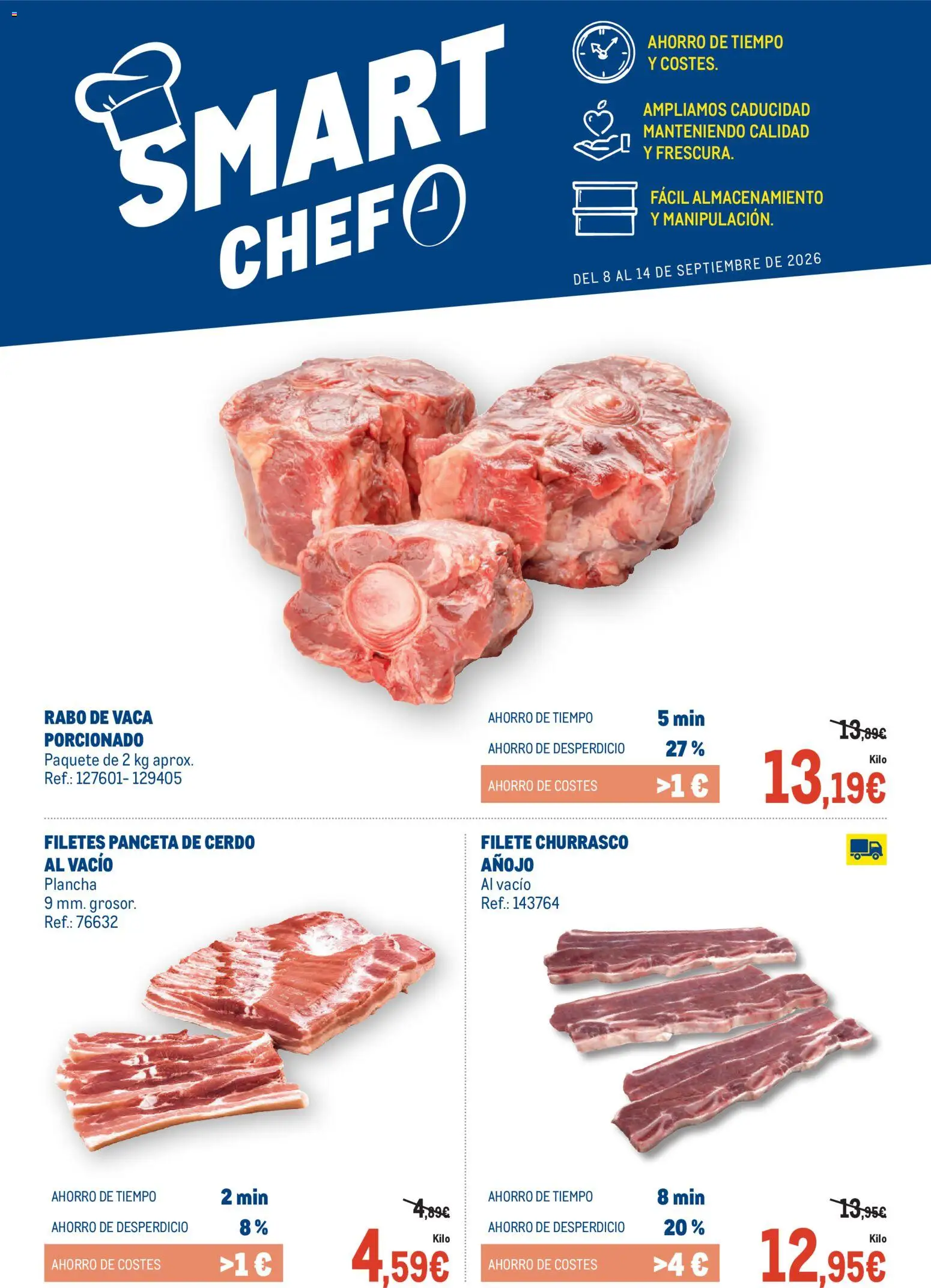 Makro Fresco Península │ válido desde el 08/09/2026 | Página: 5 | Productos: Panceta, Cerdo, Plancha, Filete