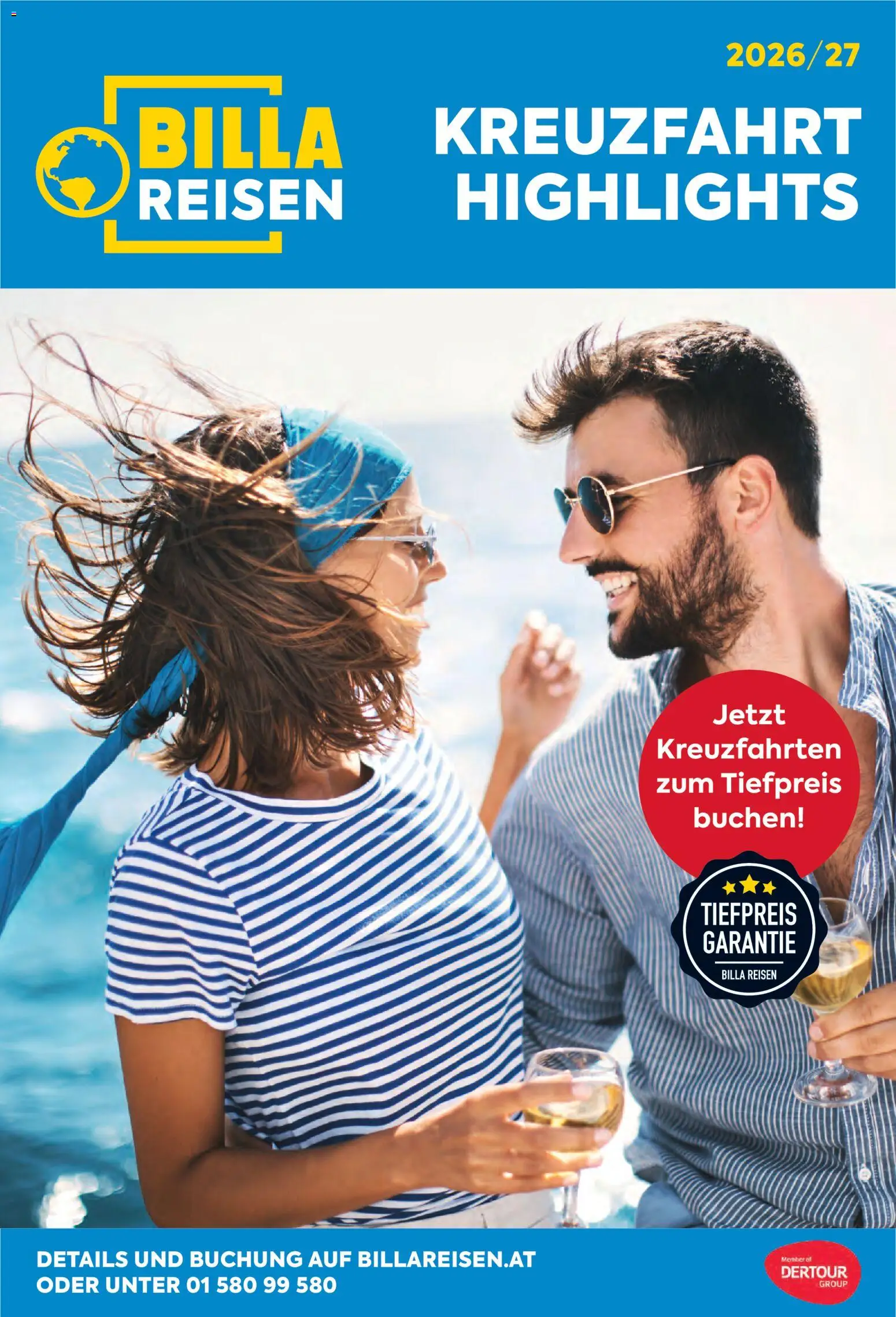 Billa - Billa Reise Kreuzfahrten Highlights gültig ab 01.01.2026 | Seite: 1