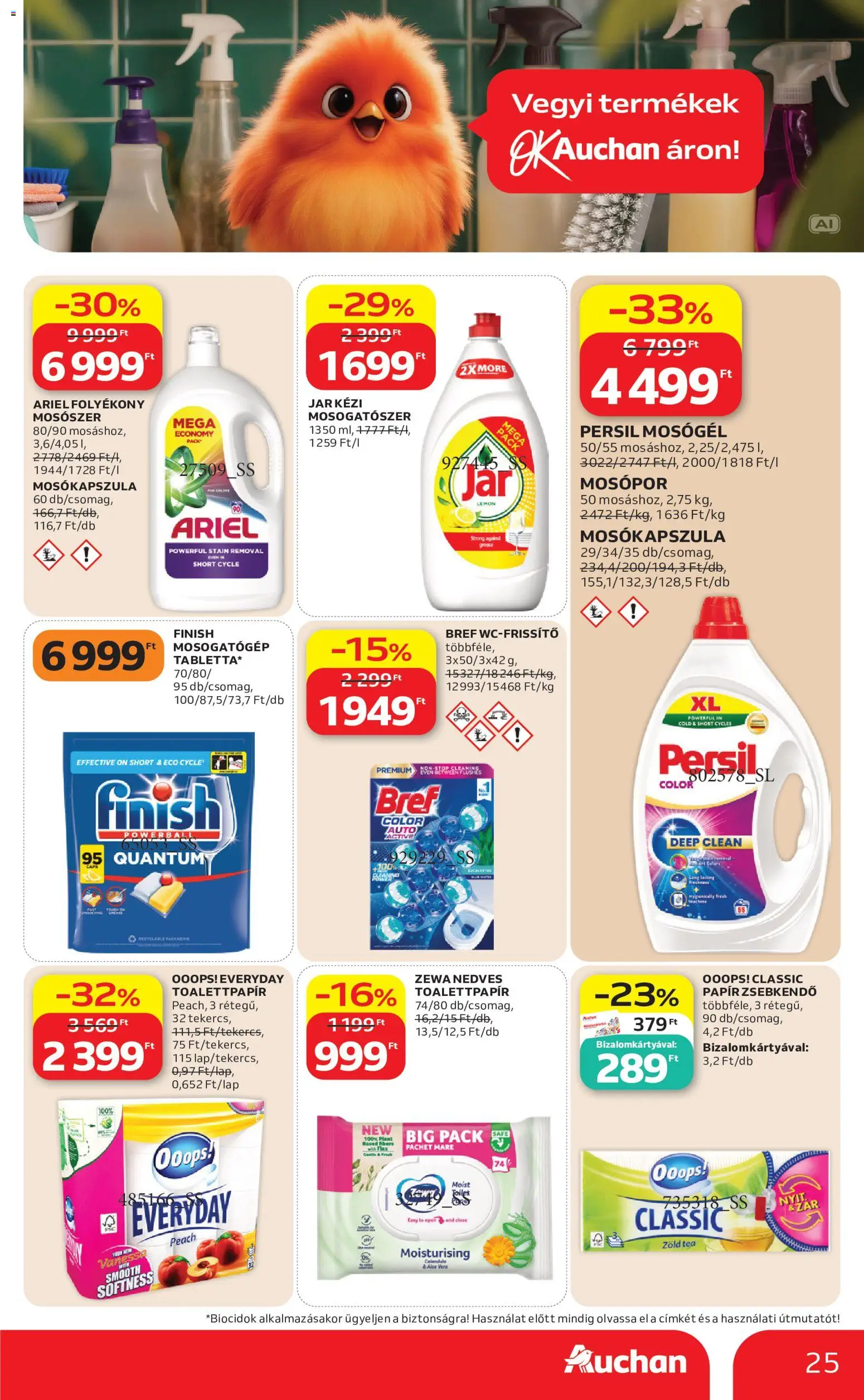 Auchan akciós ujság - amely érvényes a következő dátumtól: 2026.10.29. | Oldal: 25