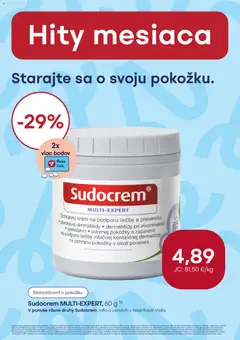 Vaša lekáreň leták platný od 01.07.2026 | Strana: 17 | Produkty: Sudocrem, Krém