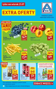 Pogląd oferty "Aldi gazetka - Extra oferta" - ważna od 21.07.2026